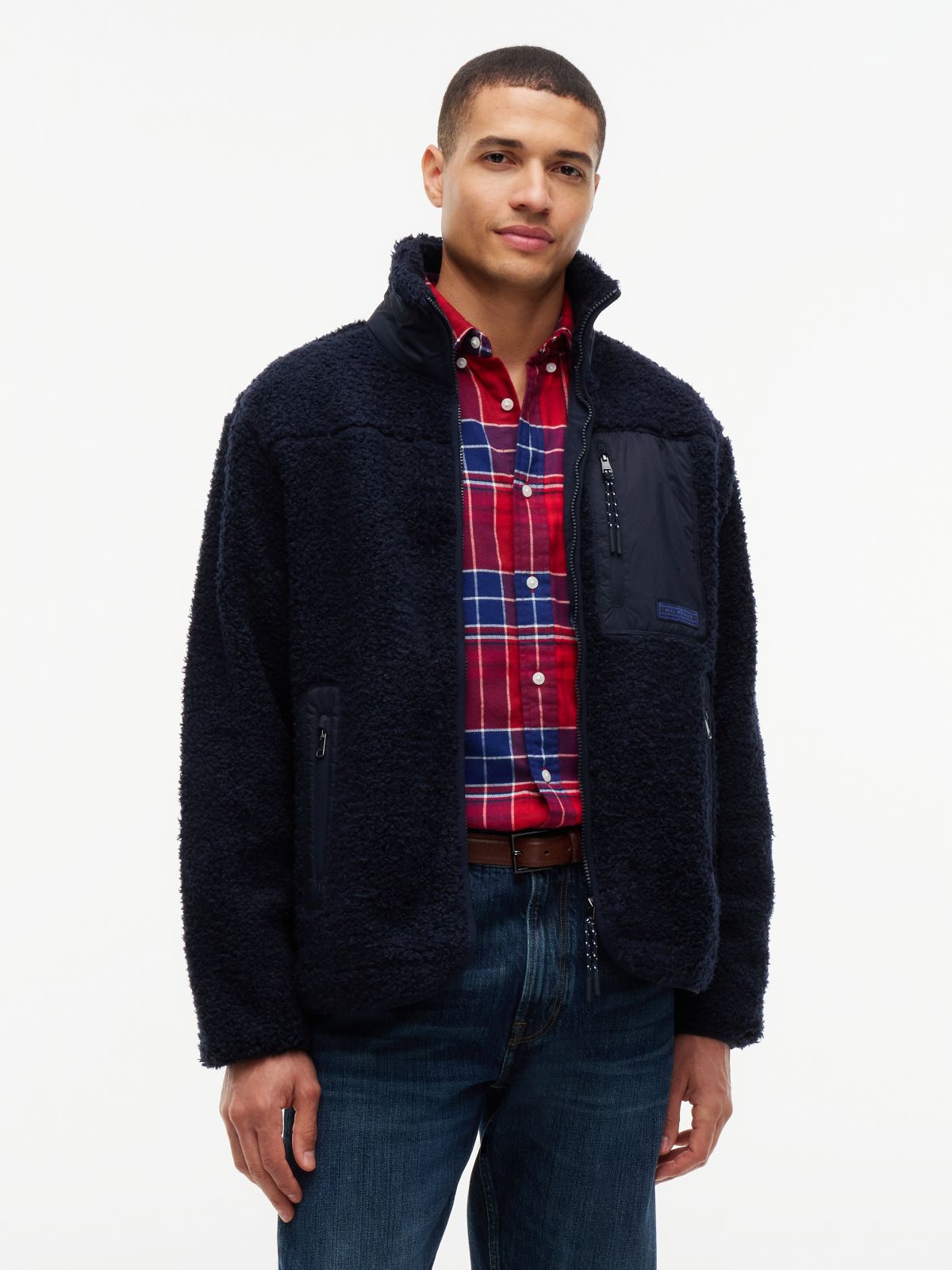 Chaqueta Teddy Fleece Azul Marino | Tommy Hilfiger · imagen 1