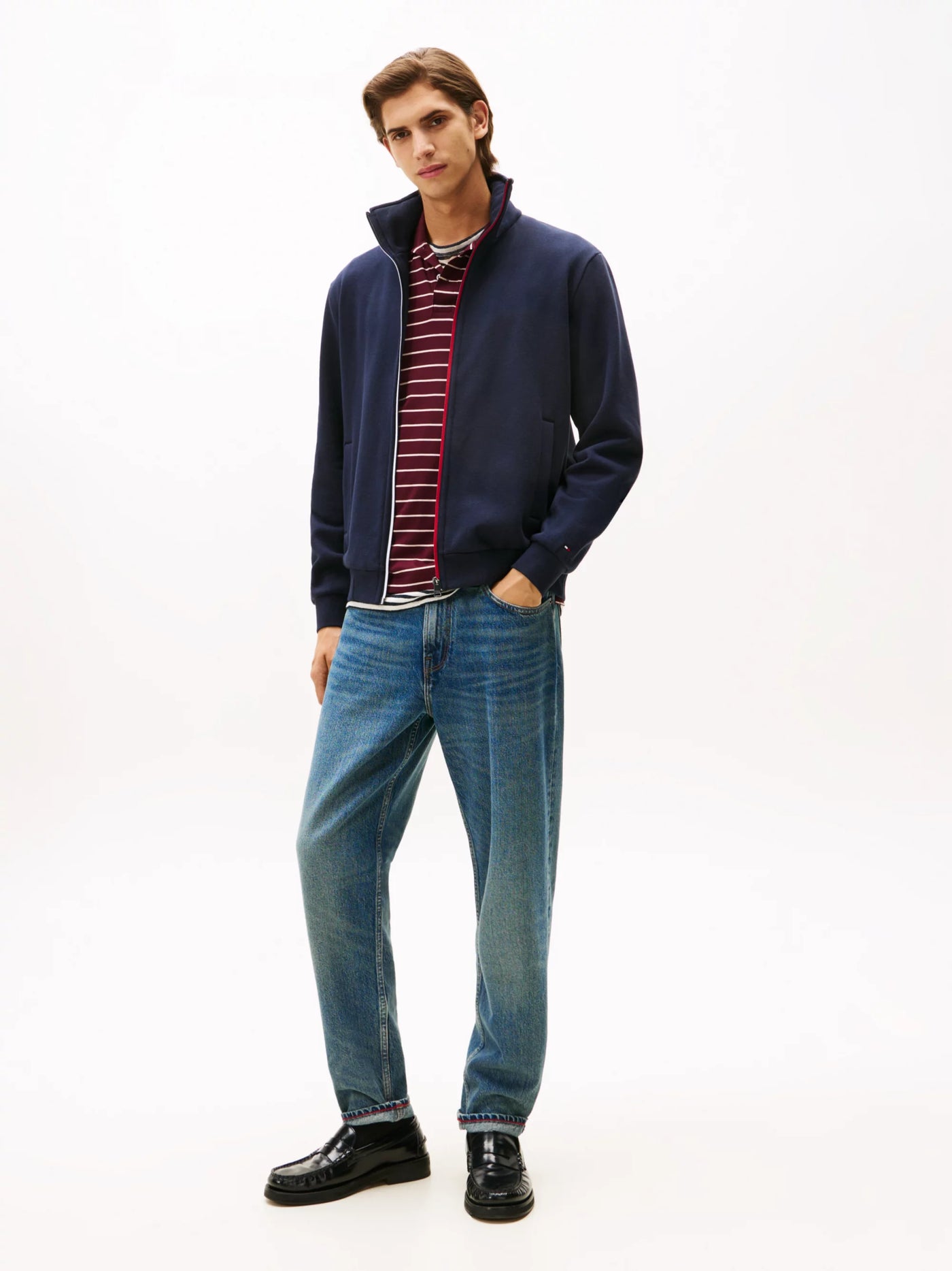 Tommy Hilfiger Chaqueta Global Stripe Zip Through · imagen 3