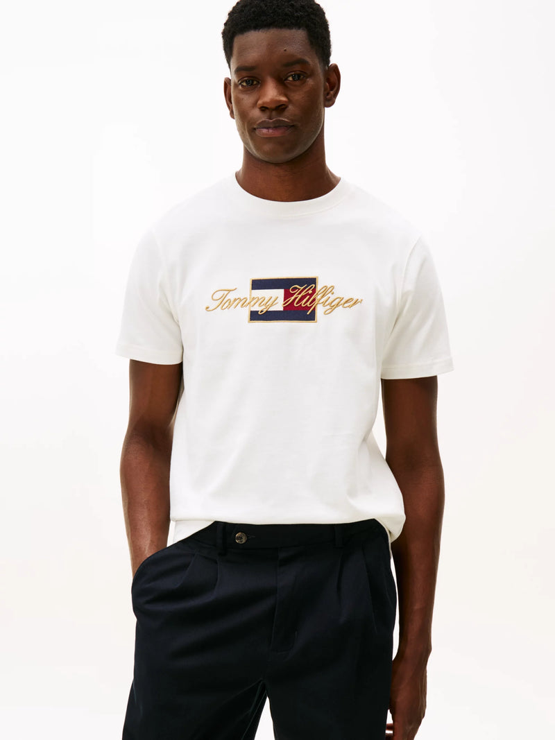 Tommy Hilfiger Camiseta Icon Gold Tee · Negro