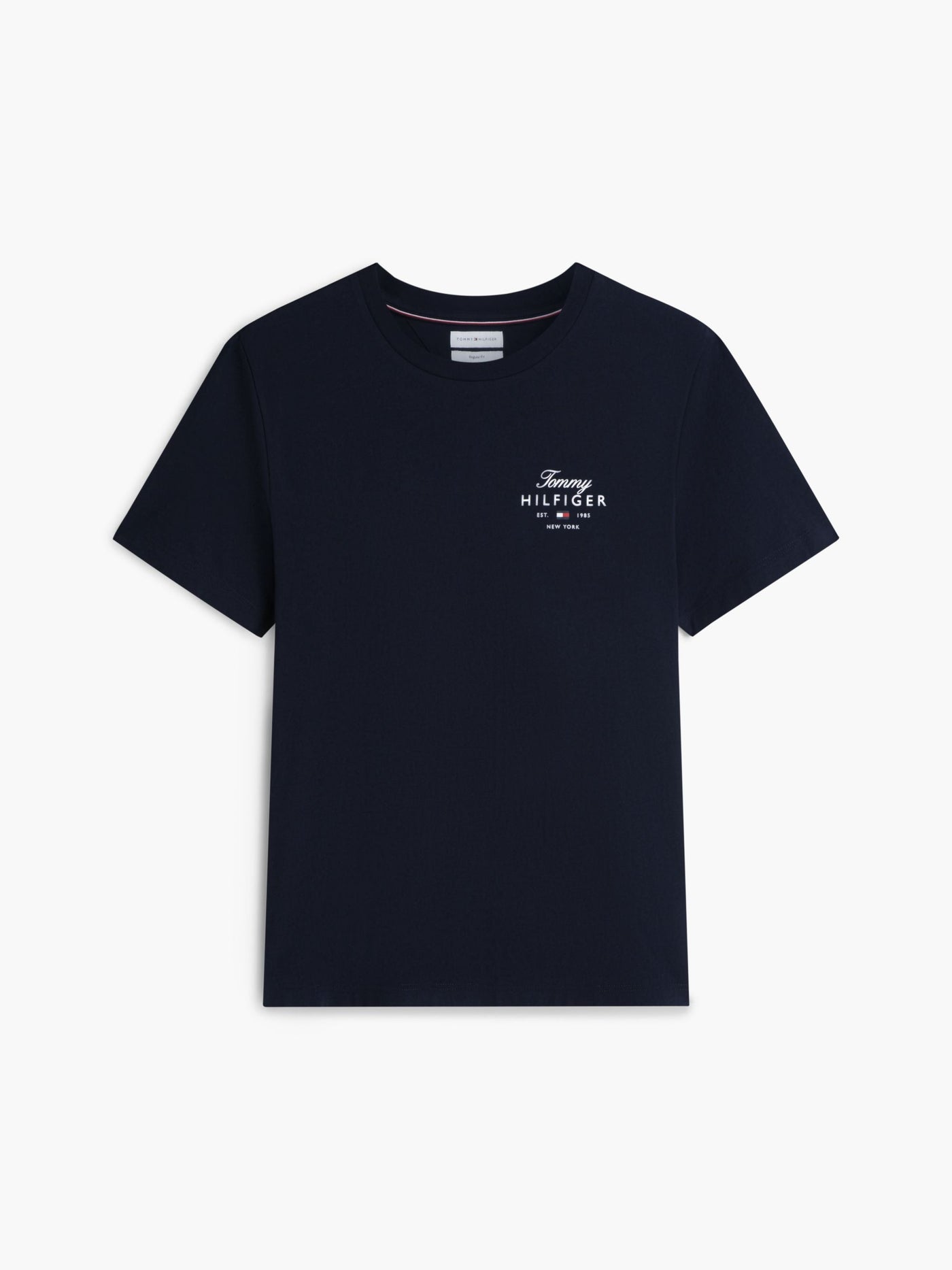 Camiseta Script Stack Azul Marino | Tommy Hilfiger · imagen 4