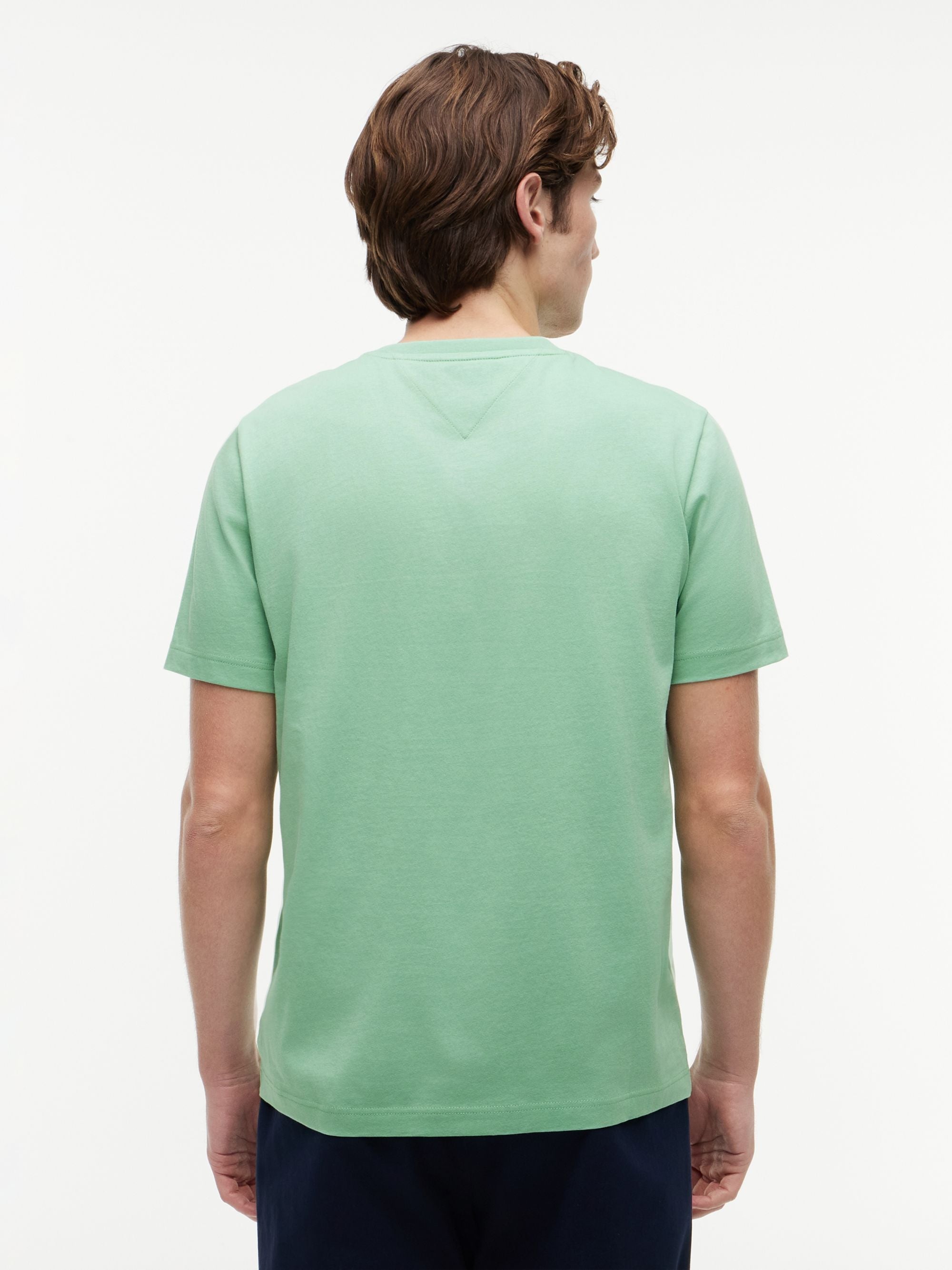 Camiseta Script Stack Verde | Tommy Hilfiger · imagen 4