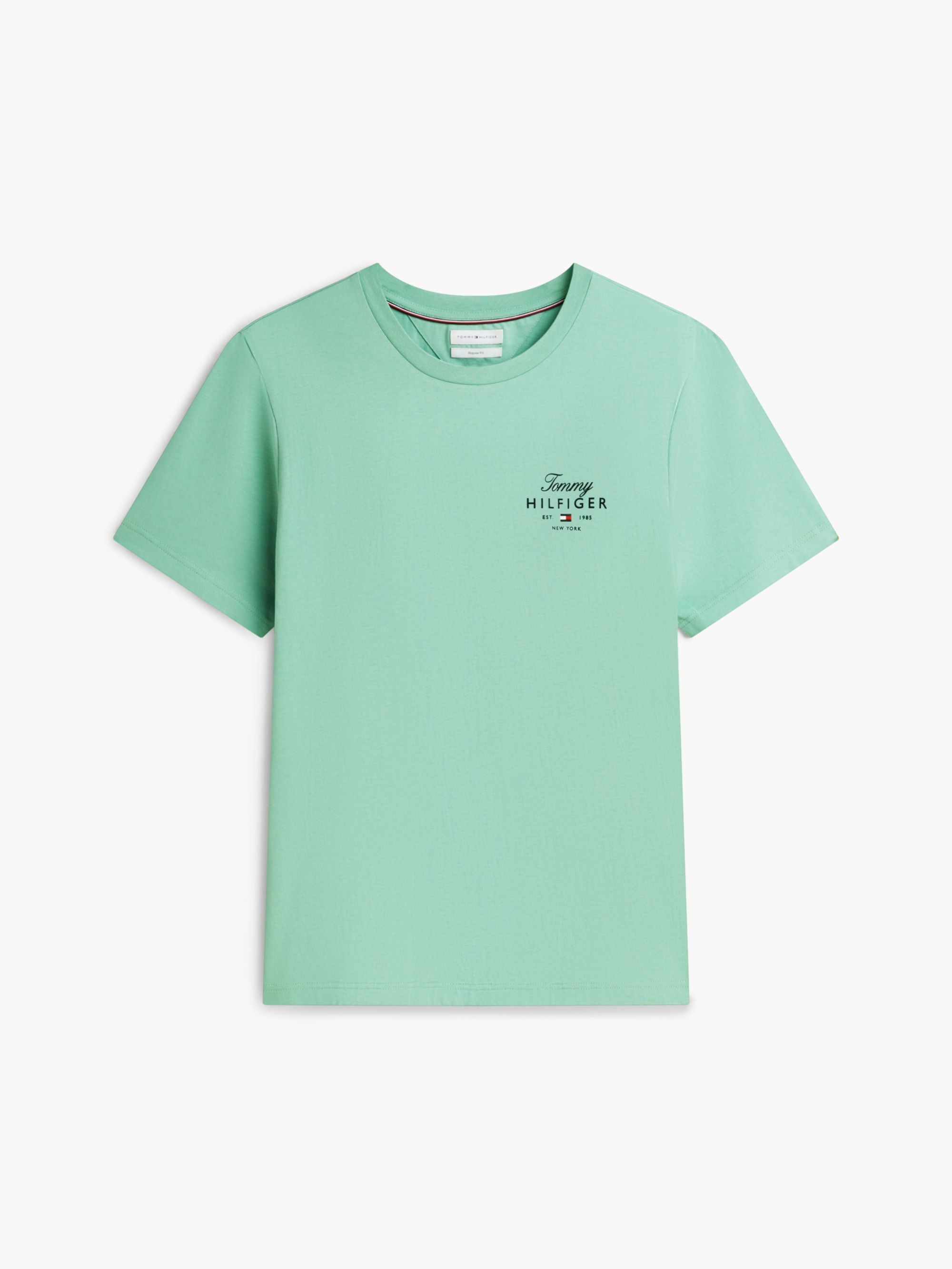 Camiseta Script Stack Verde | Tommy Hilfiger · imagen 5