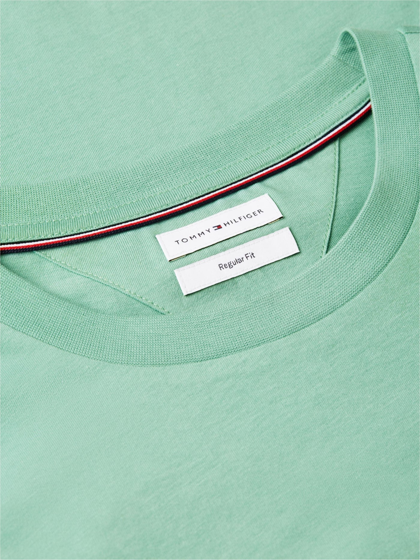 Camiseta Script Stack Verde | Tommy Hilfiger · imagen 6