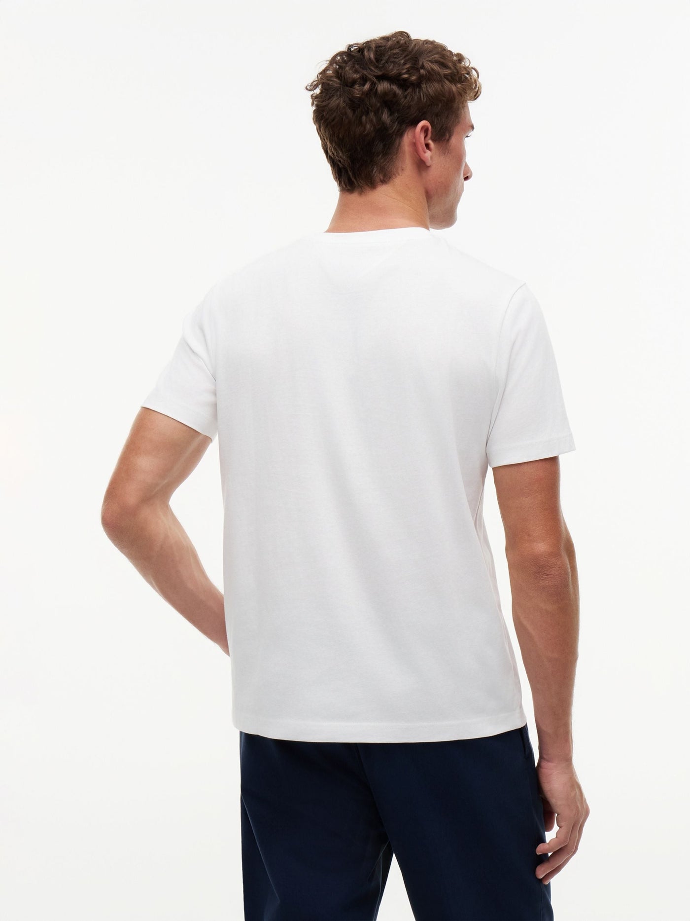 Camiseta Script Stack Blanco | Tommy Hilfiger · imagen 4