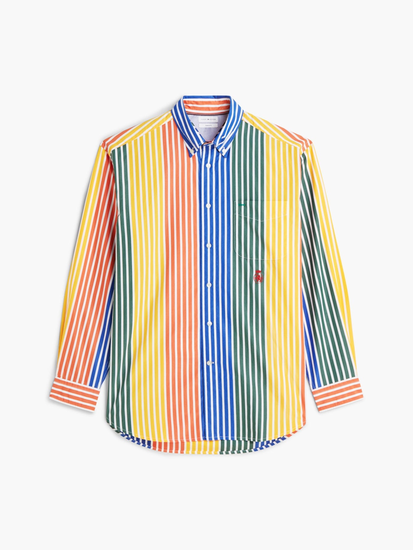 Camisa Prep Icon Stripe Naranja | Tommy Hilfiger · imagen 5