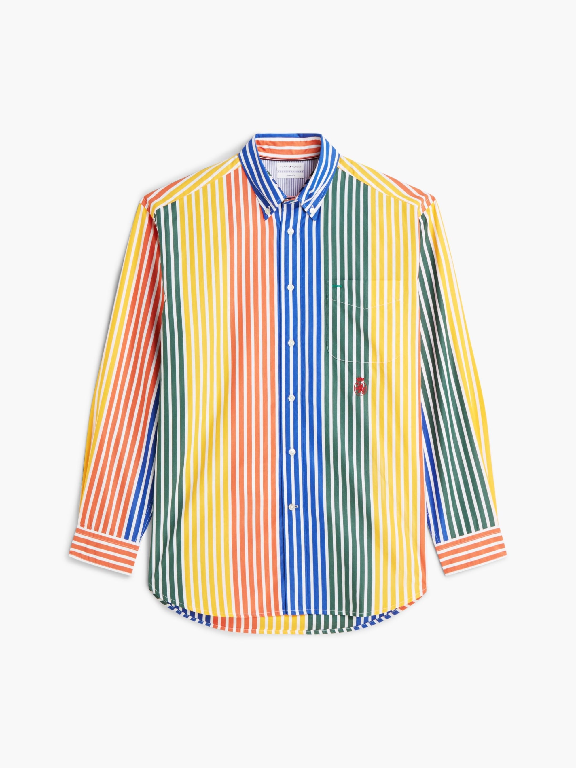 Camisa Prep Icon Stripe Naranja | Tommy Hilfiger · imagen 5