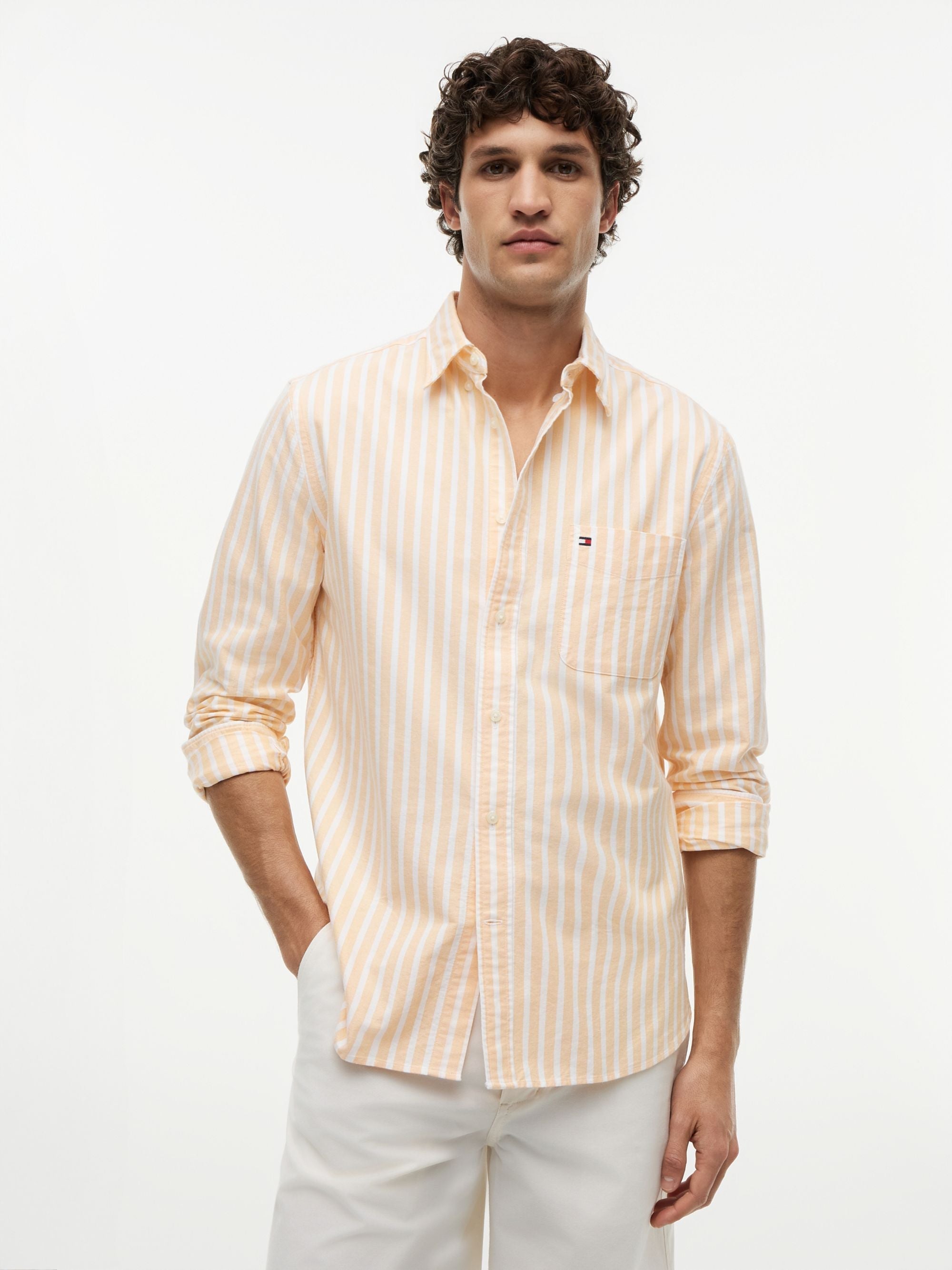 Camisa Heritage Oxford Naranja | Tommy Hilfiger · imagen 1