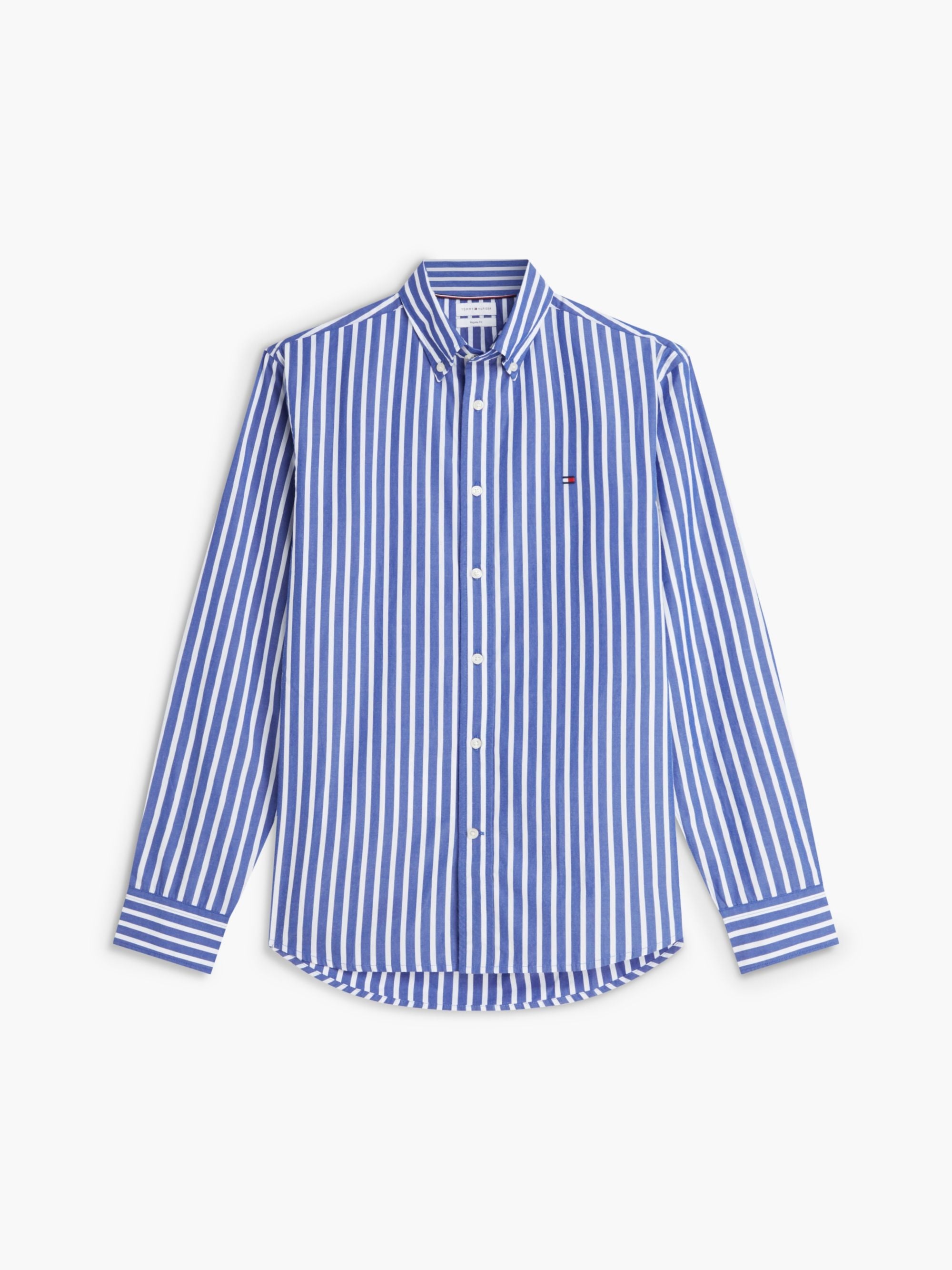Camisa Flex Poplin Stripe Azul | Tommy Hilfiger · imagen 5