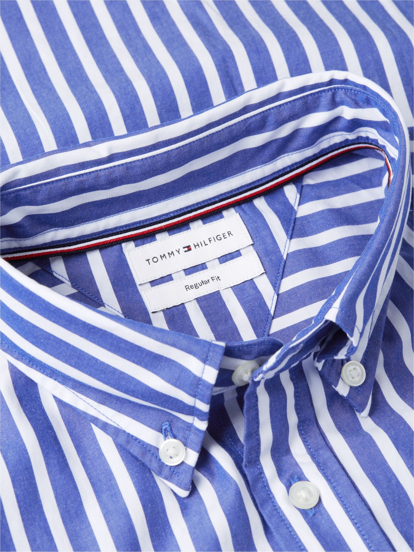 Camisa Flex Poplin Stripe Azul | Tommy Hilfiger · imagen 6