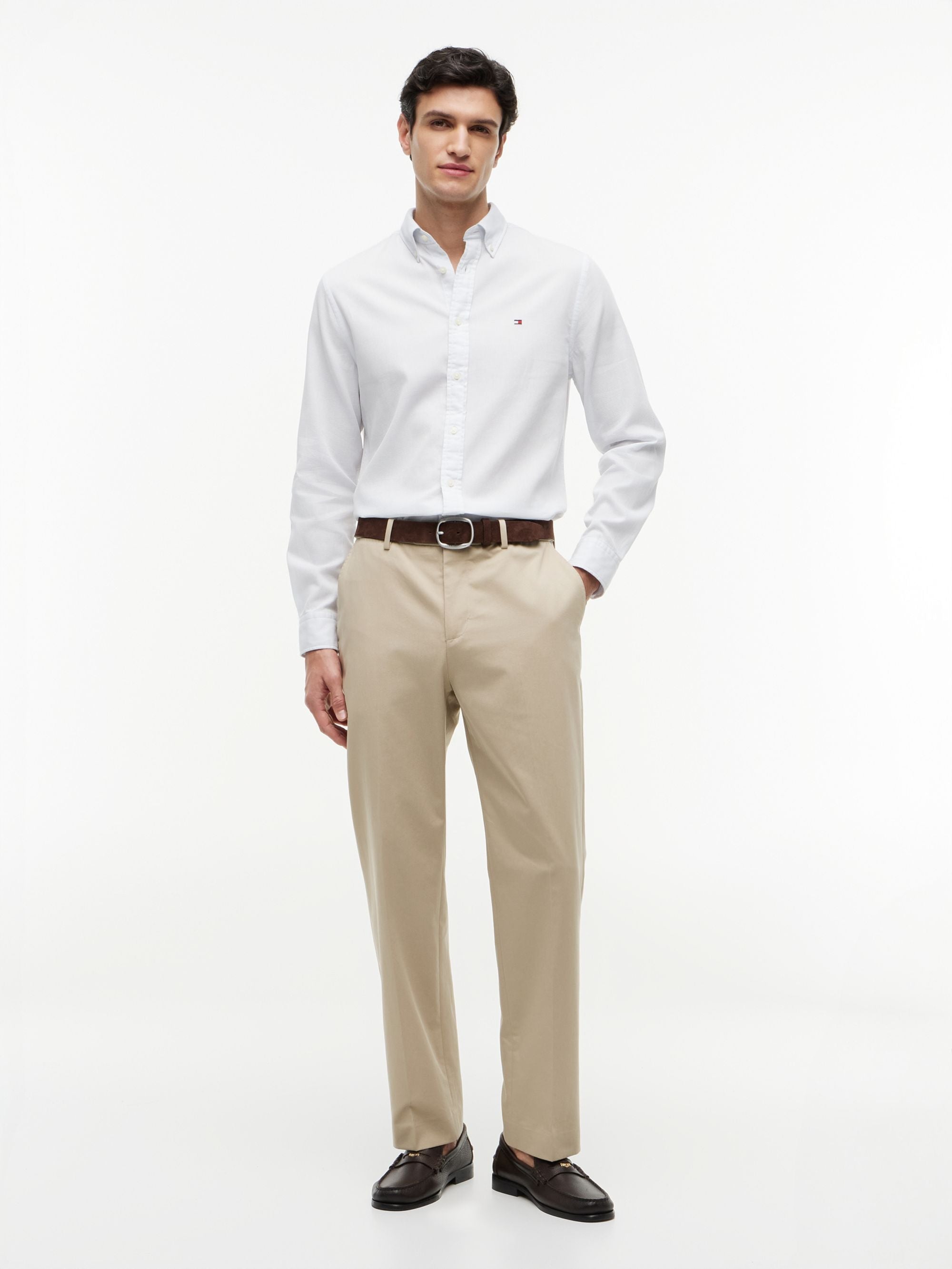 Camisa Flex Dobby Azul | Tommy Hilfiger · imagen 2