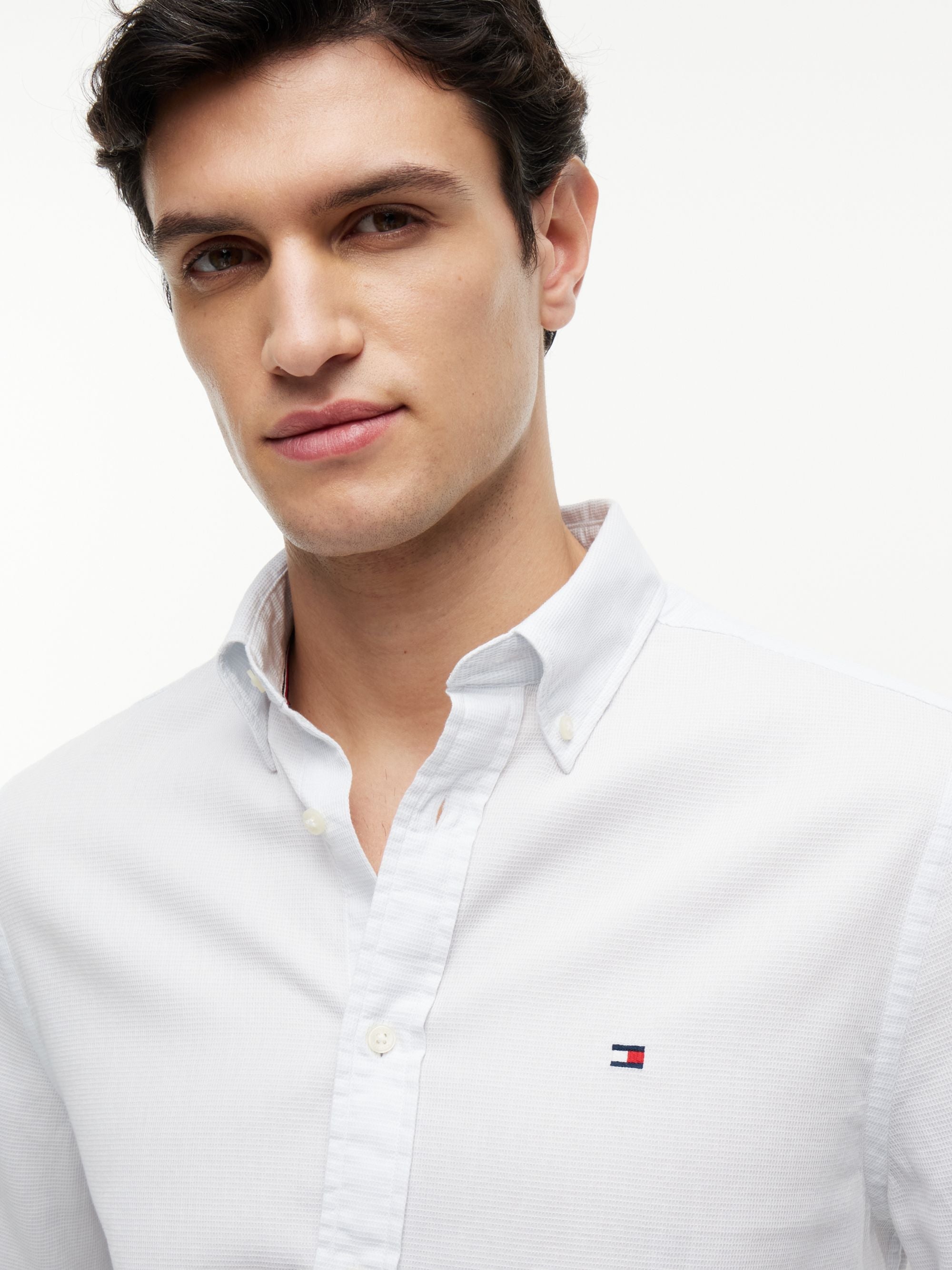 Camisa Flex Dobby Azul | Tommy Hilfiger · imagen 3