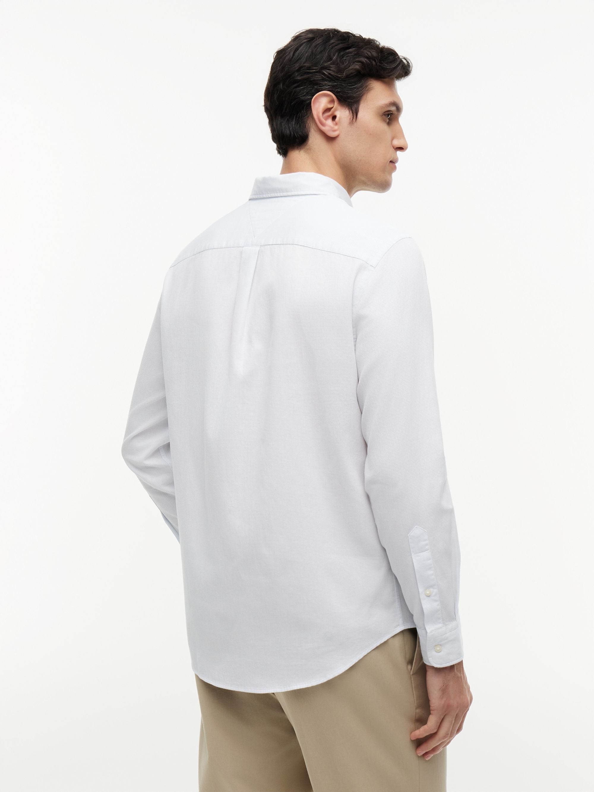 Camisa Flex Dobby Azul | Tommy Hilfiger · imagen 4