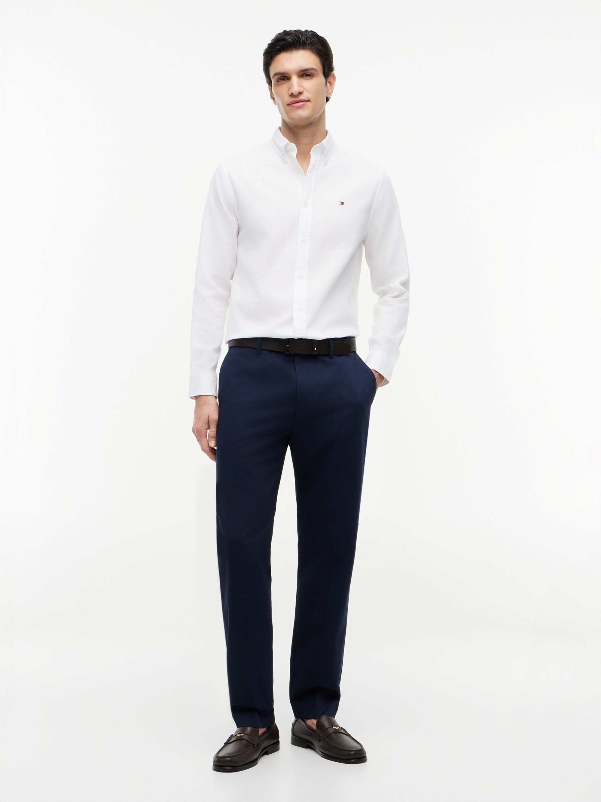Camisa Flex Dobby Blanco | Tommy Hilfiger · imagen 2