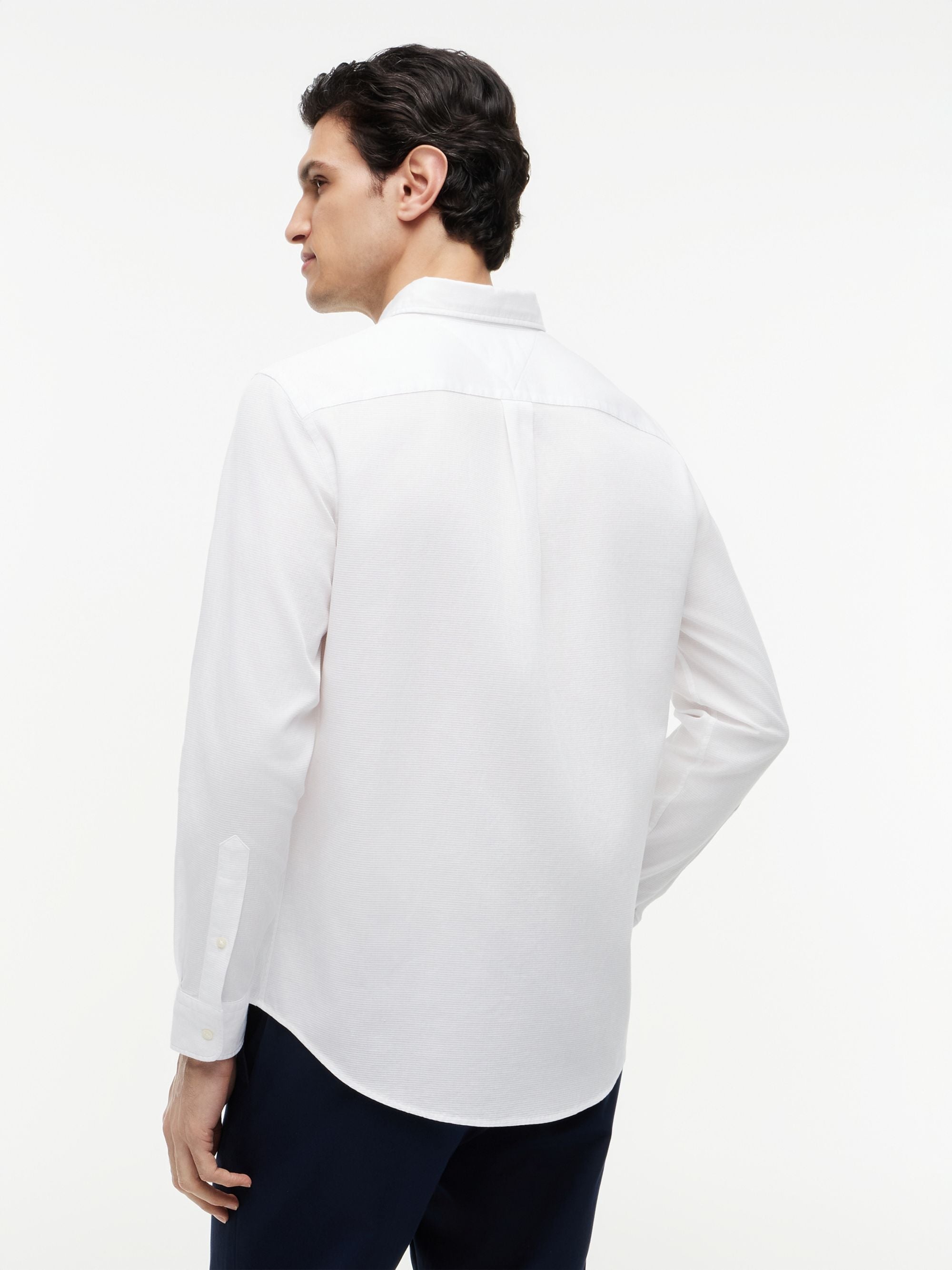 Camisa Flex Dobby Blanco | Tommy Hilfiger · imagen 4