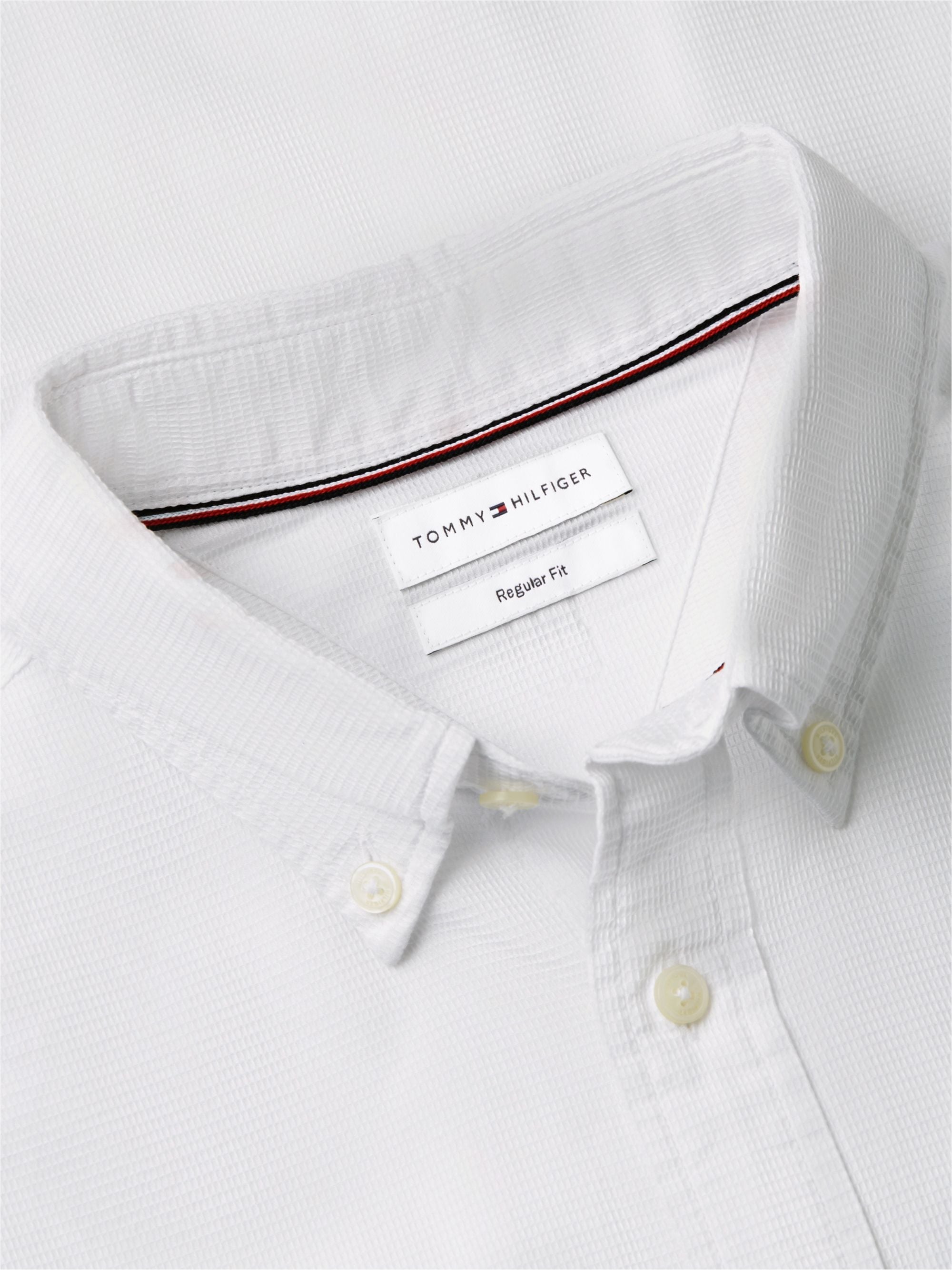 Camisa Flex Dobby Blanco | Tommy Hilfiger · imagen 6