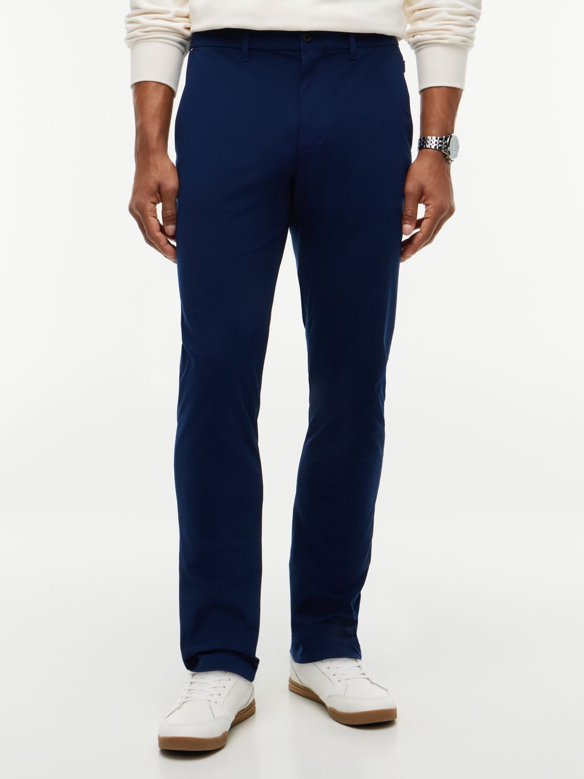 Chino Denton Knit Tech Azul Carbón | Tommy Hilfiger · imagen 1