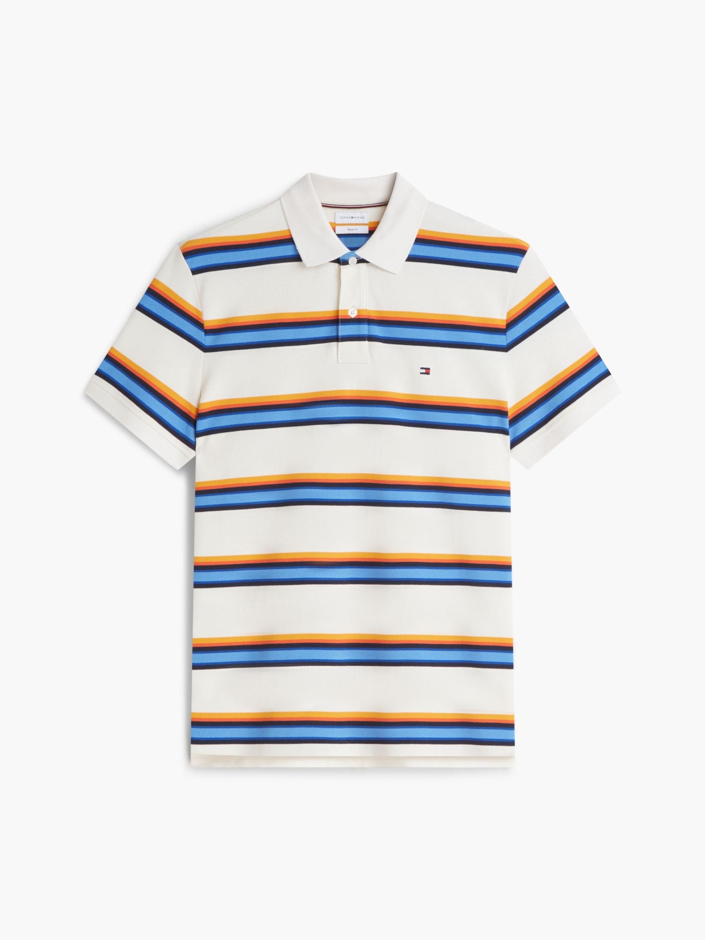 Polo Roadmap Stripe Crema | Tommy Hilfiger · imagen 5