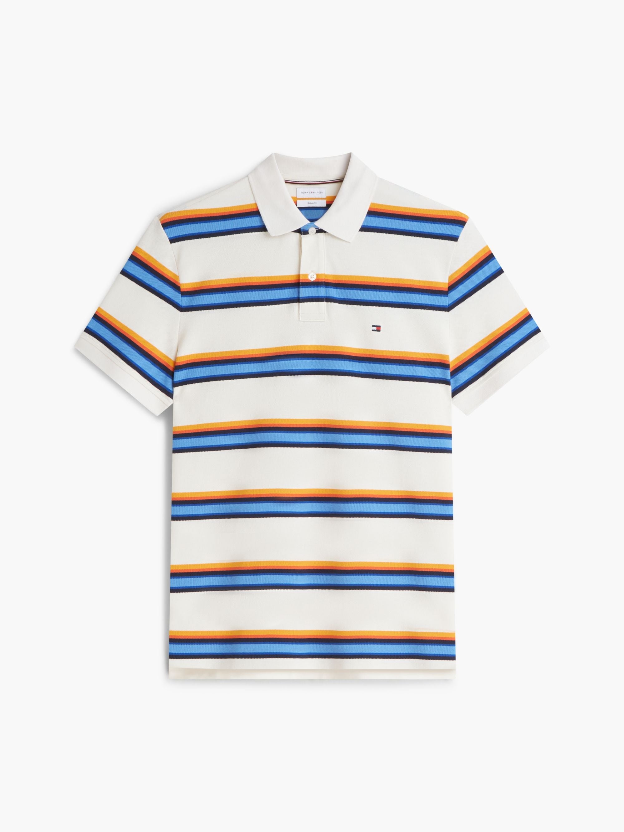 Polo Roadmap Stripe Crema | Tommy Hilfiger · imagen 5