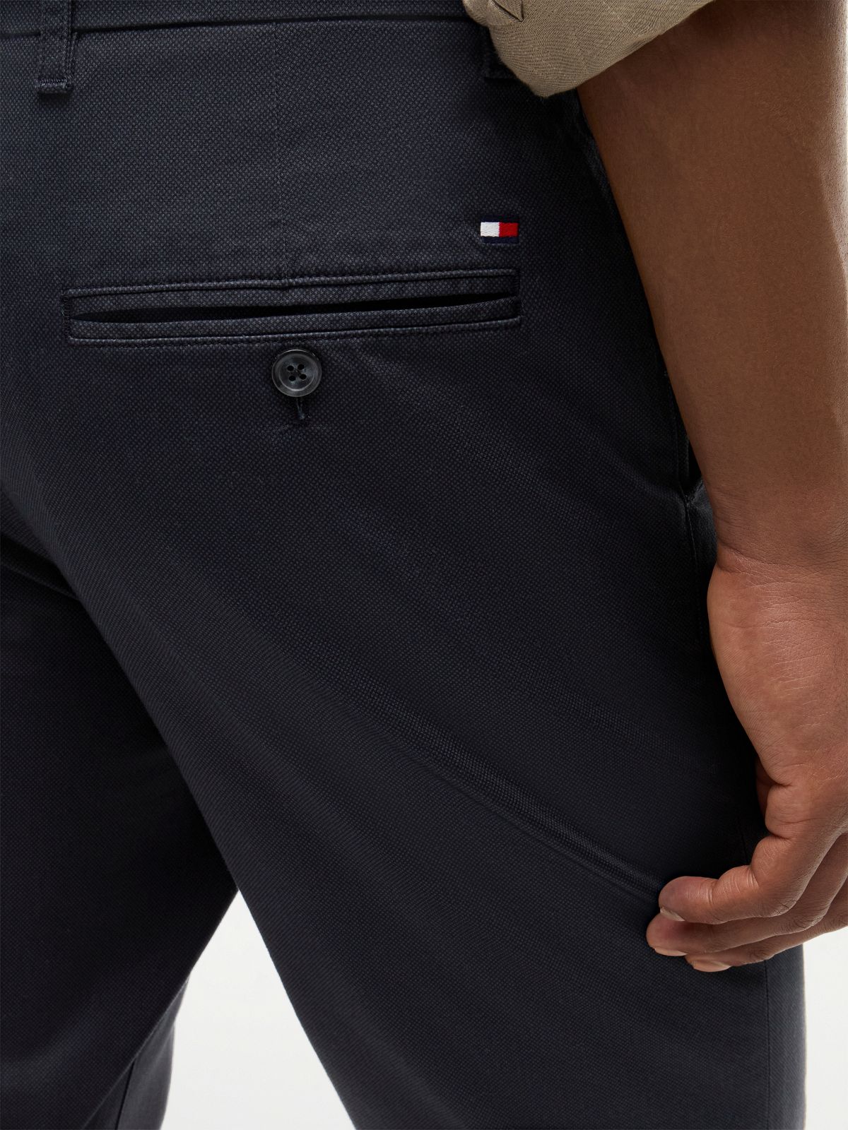 Pantalón Bleecker Printed Structure Azul Marino | Tommy Hilfiger · imagen 3