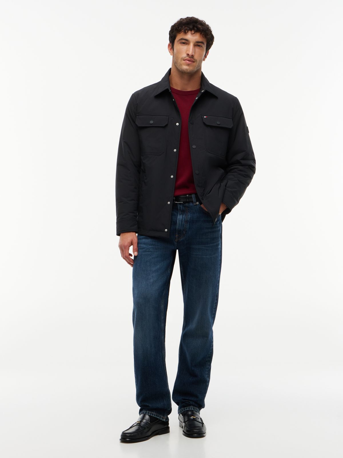 Sobrecamisa Packable Ligera Negro | Tommy Hilfiger · imagen 2