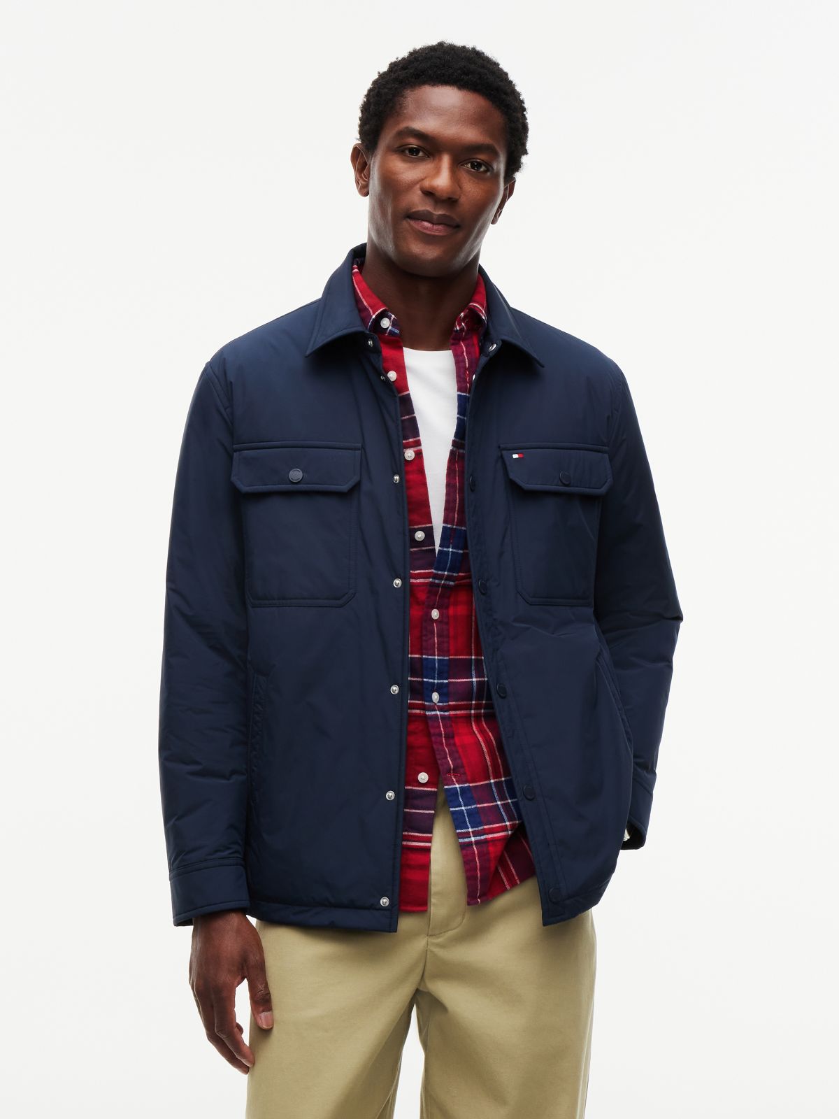 Sobrecamisa Packable Ligera Azul Marino | Tommy Hilfiger · imagen 1