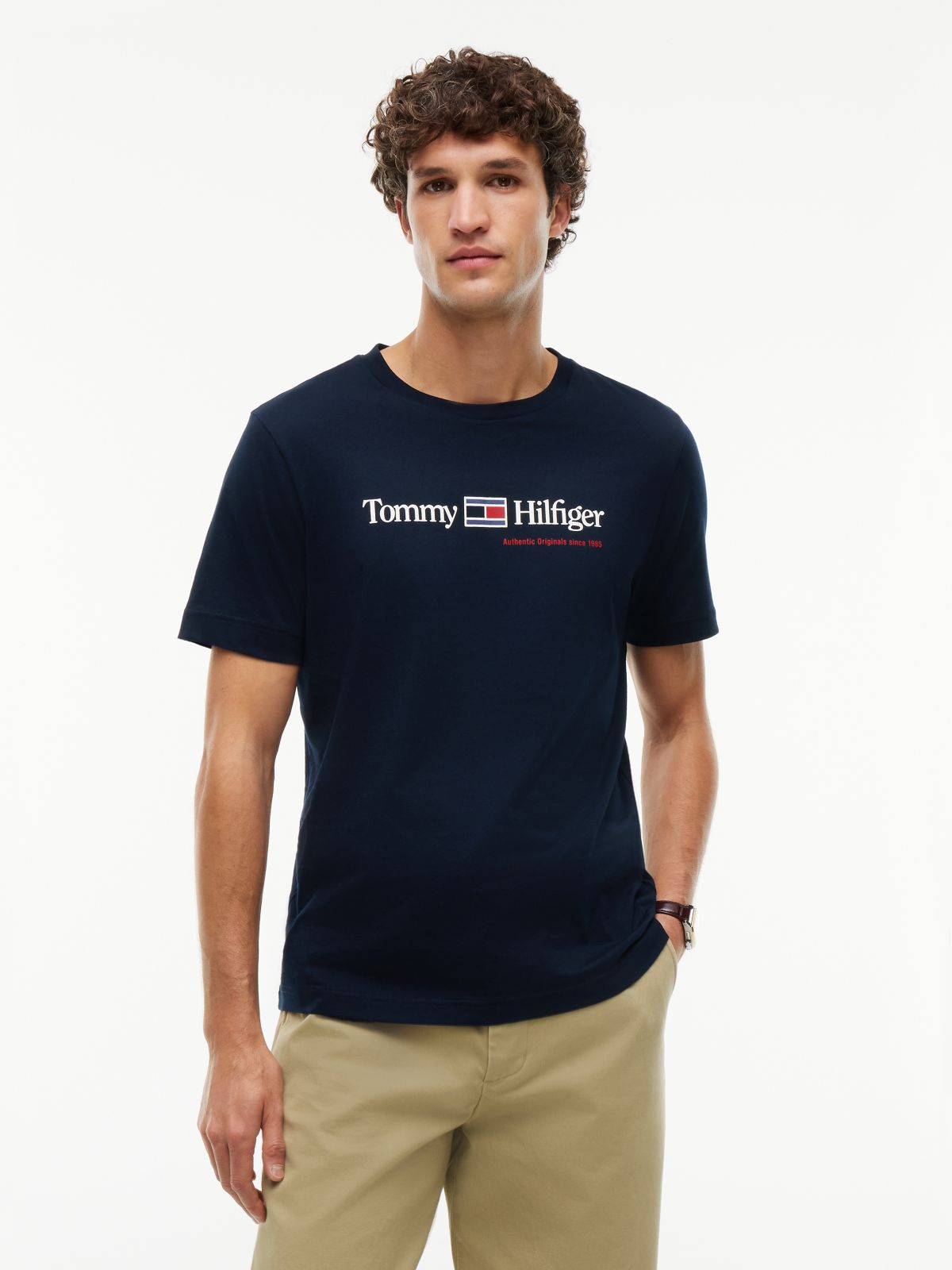 Camiseta Brand Love Graphic Azul Marino | Tommy Hilfiger · imagen 1