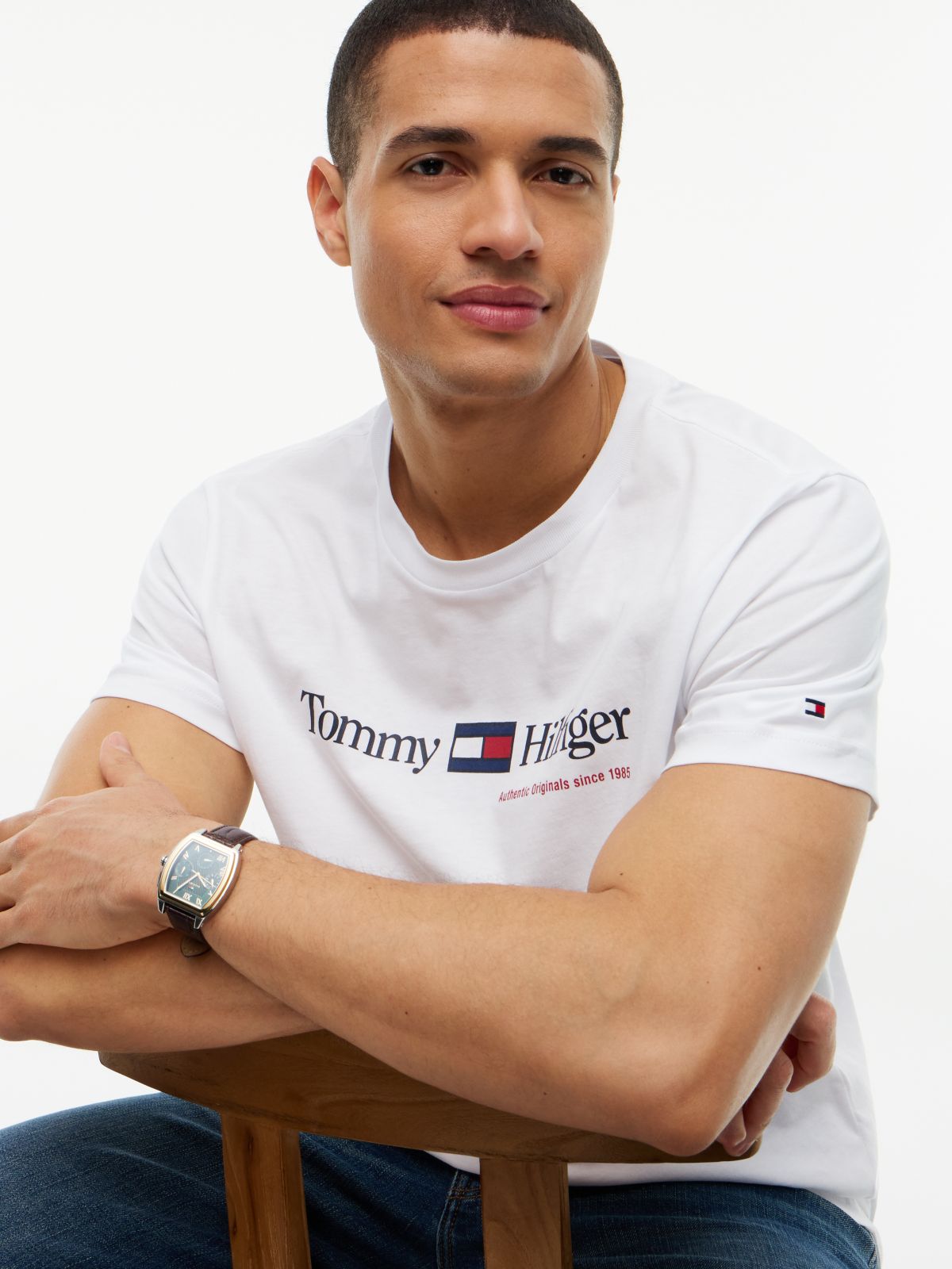 Camiseta Brand Love Graphic Blanco | Tommy Hilfiger · imagen 3
