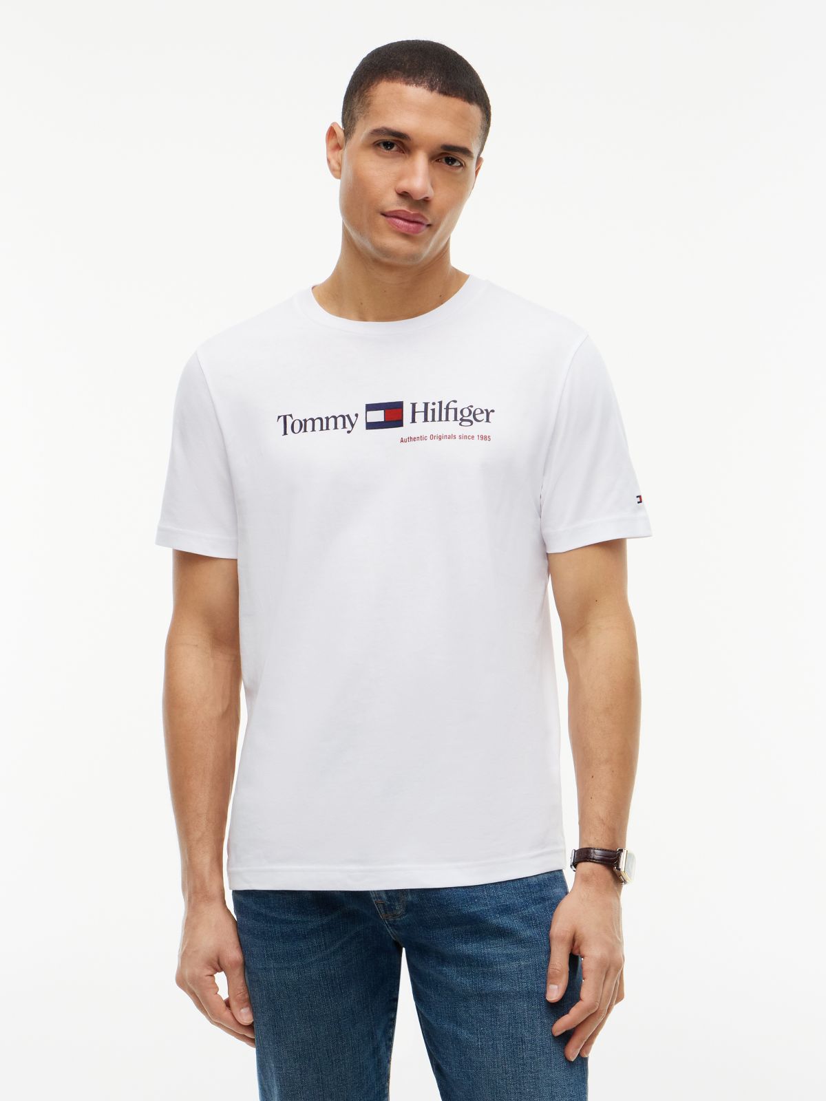 Camiseta Brand Love Graphic Blanco | Tommy Hilfiger · imagen 1