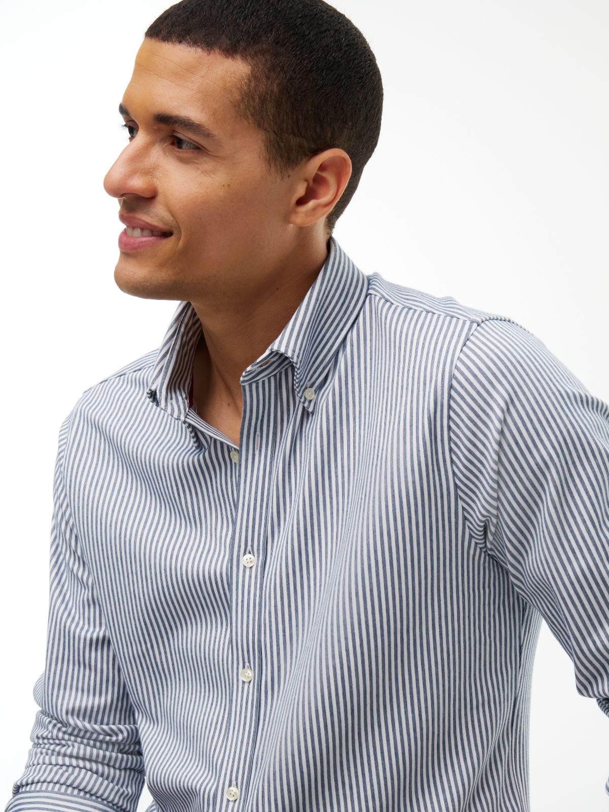 Camisa Performance Oxford Stretch Azul Carbón | Tommy Hilfiger · imagen 3