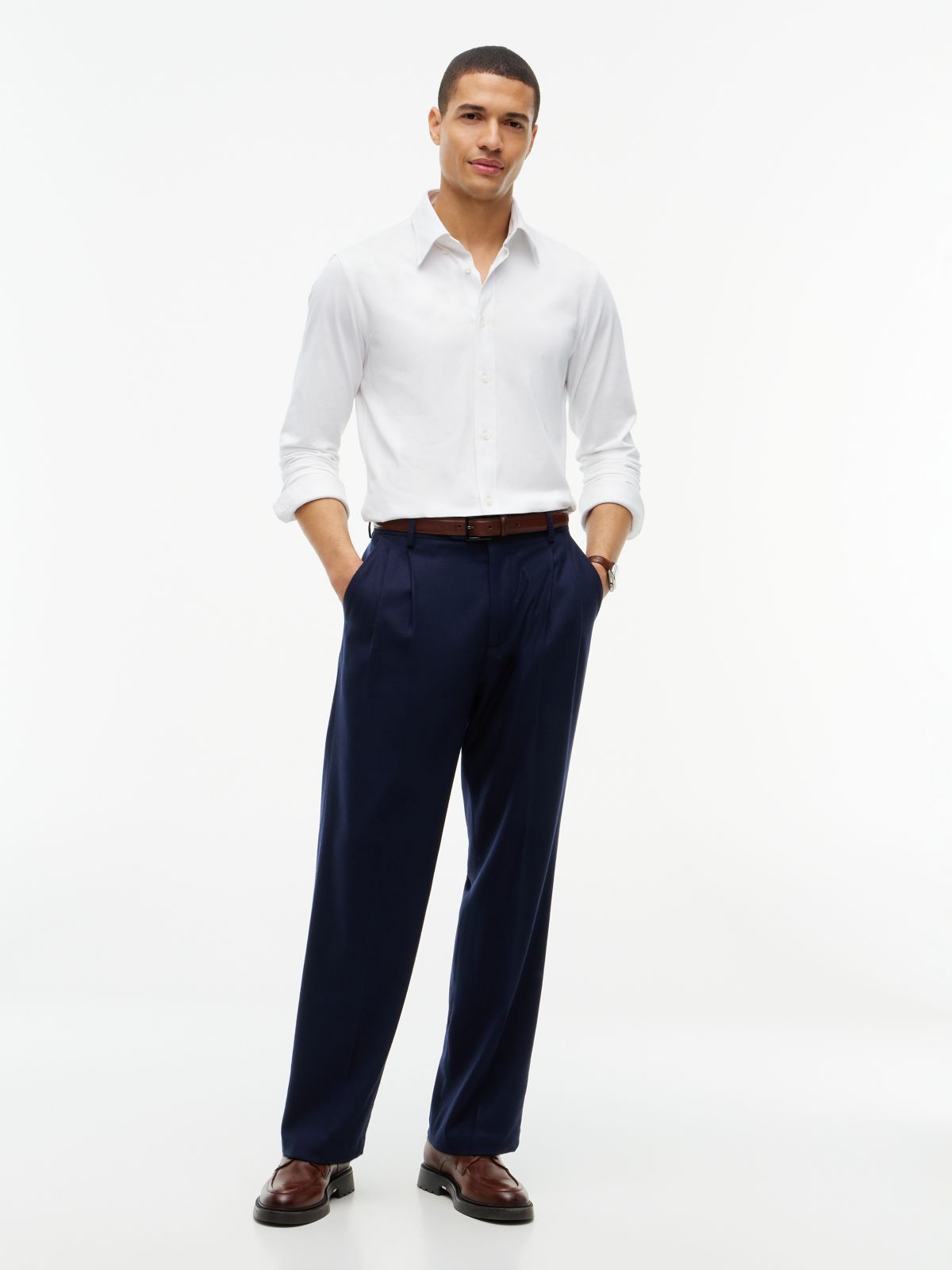 Camisa Performance Interlock Blanco | Tommy Hilfiger · imagen 2