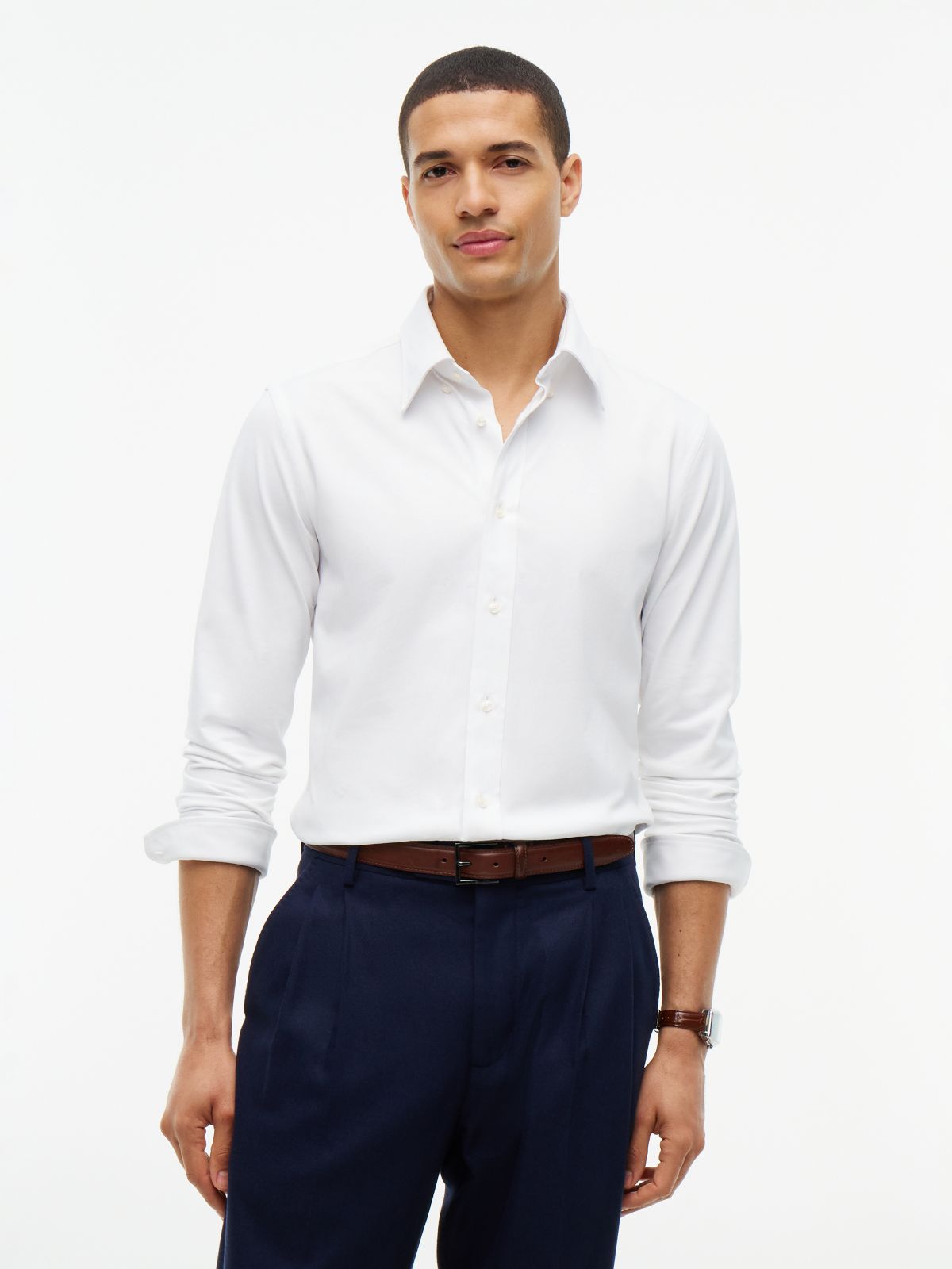 Camisa Performance Interlock Blanco | Tommy Hilfiger · imagen 1