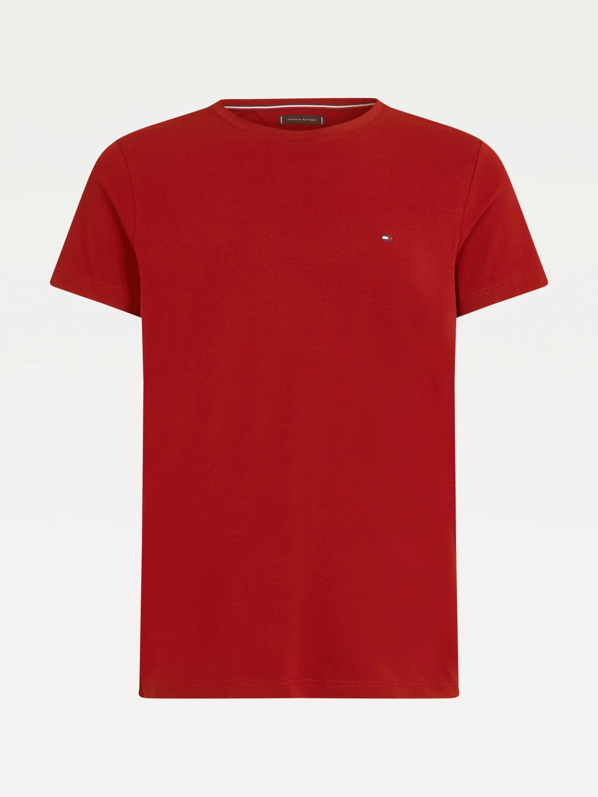 Camisetas Tommy Hilfiger Hombre Stretch Slim Fit Tee · Negro · imagen 4