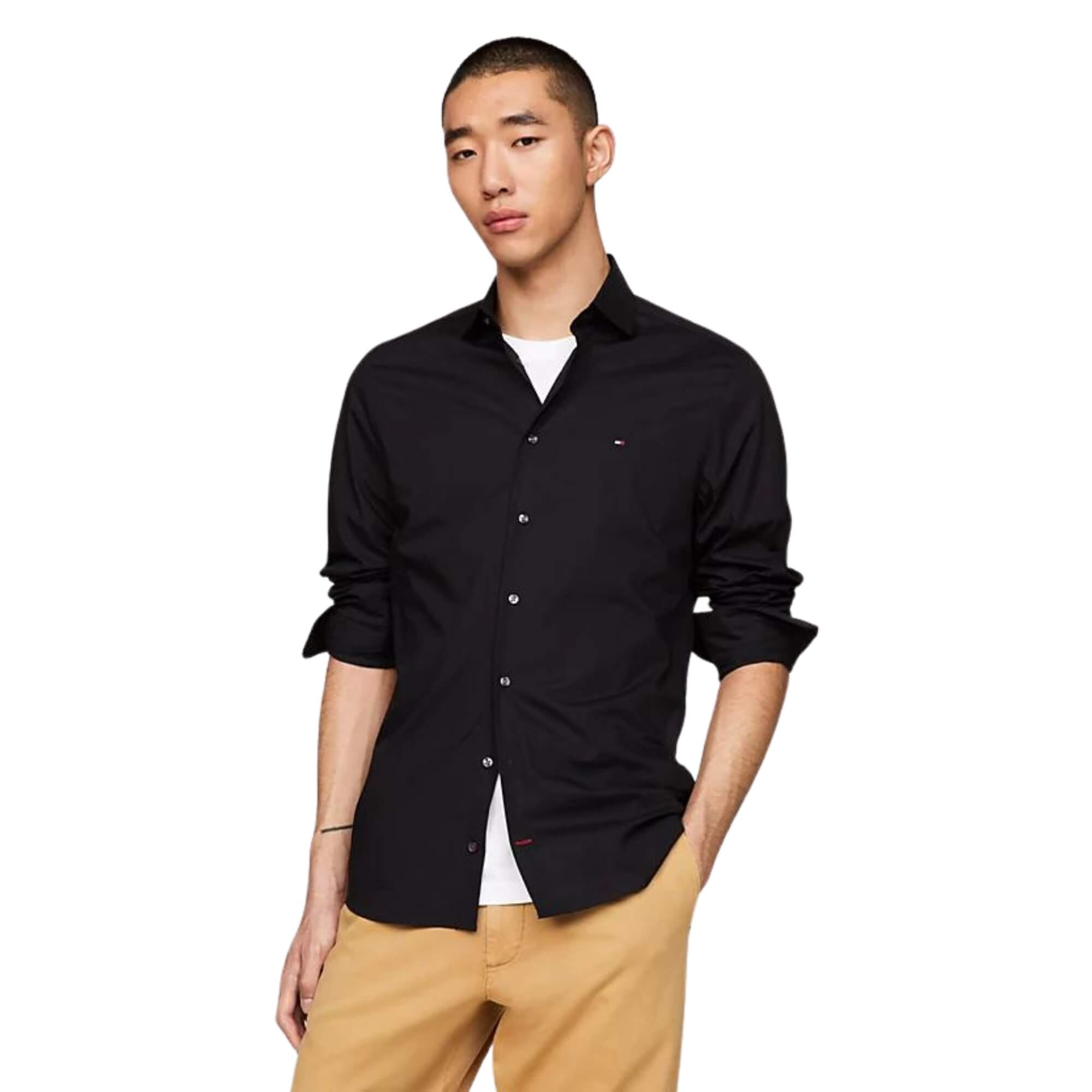 Tommy Hilfiger Camisa Core Cl Flex Poplin Sf Shirt · imagen 1