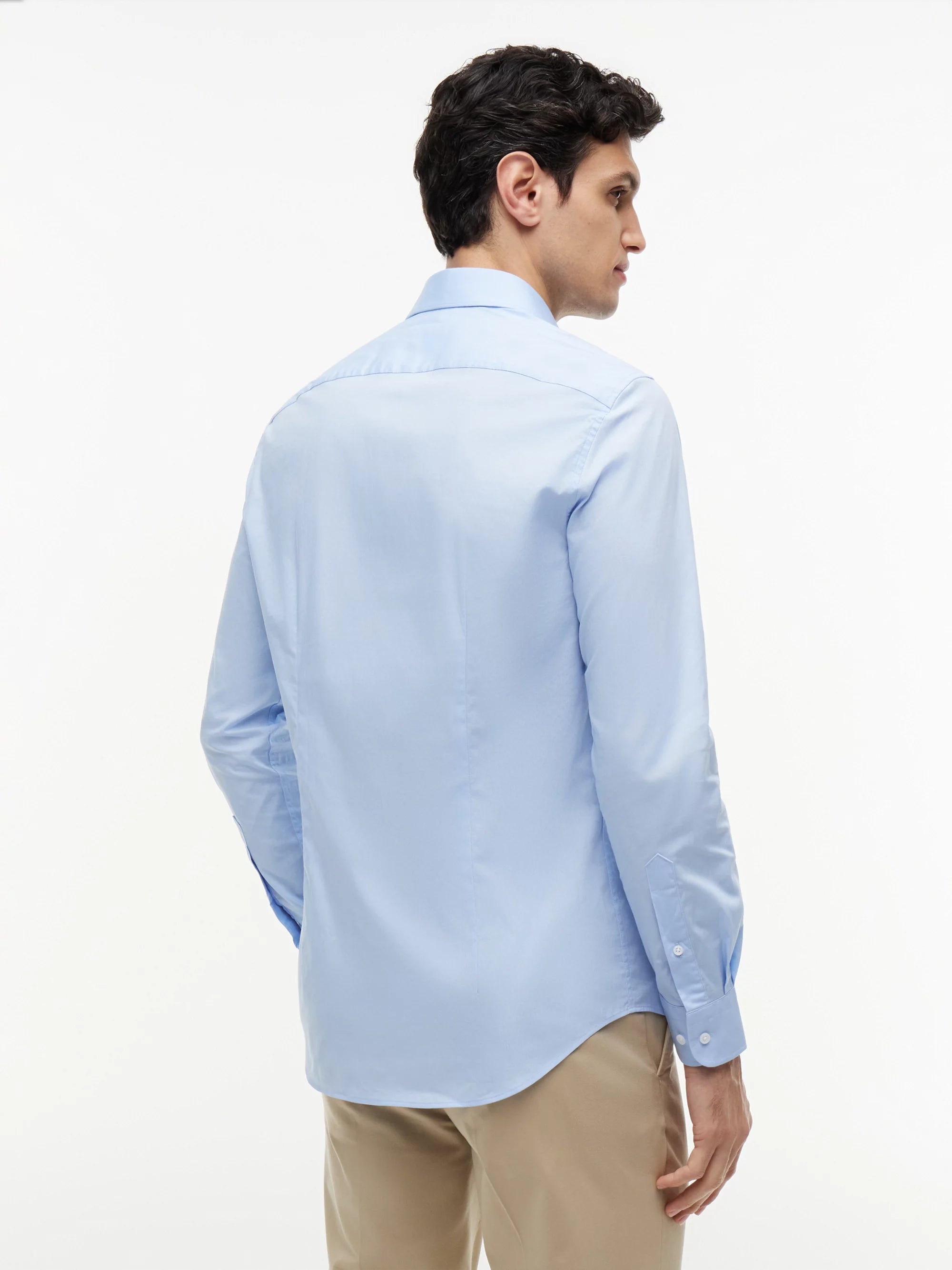 Camisas Tommy Hilfiger Hombre Core Cl Flex Poplin Sf Shirt · imagen 5