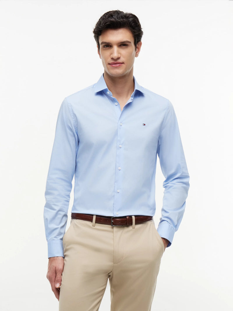 Camisas Tommy Hilfiger Hombre Core Cl Flex Poplin Sf Shirt