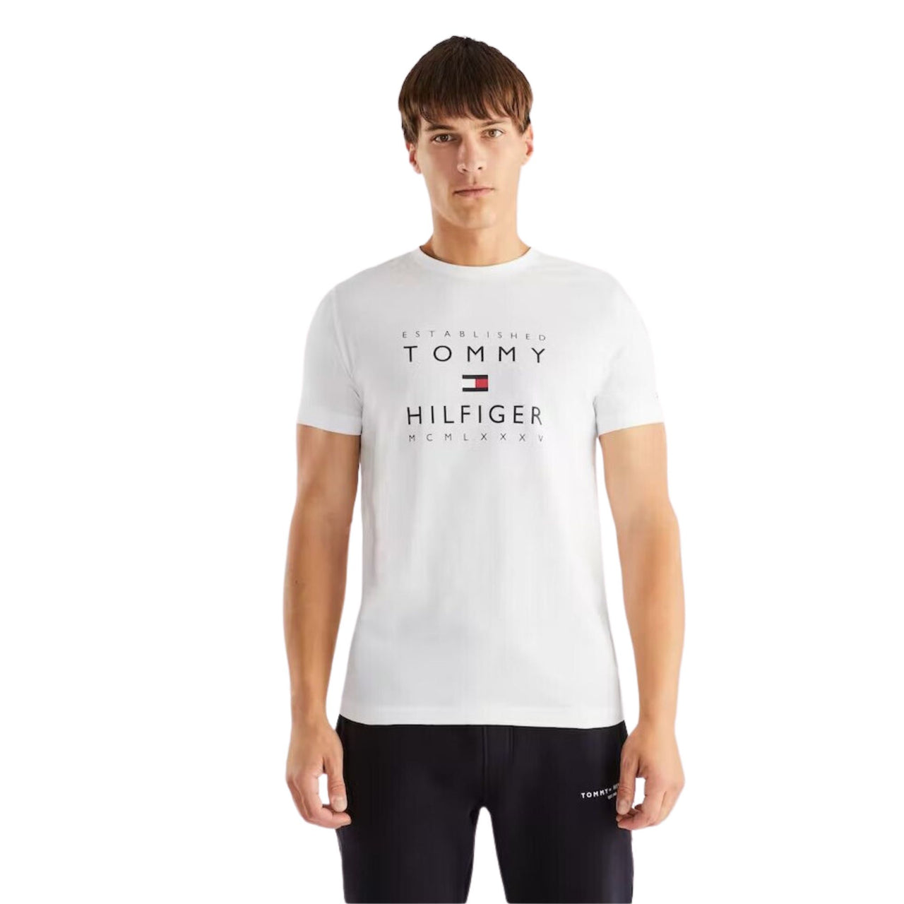 Camisetas Tommy Hilfiger Hombre Established Stacked Tee