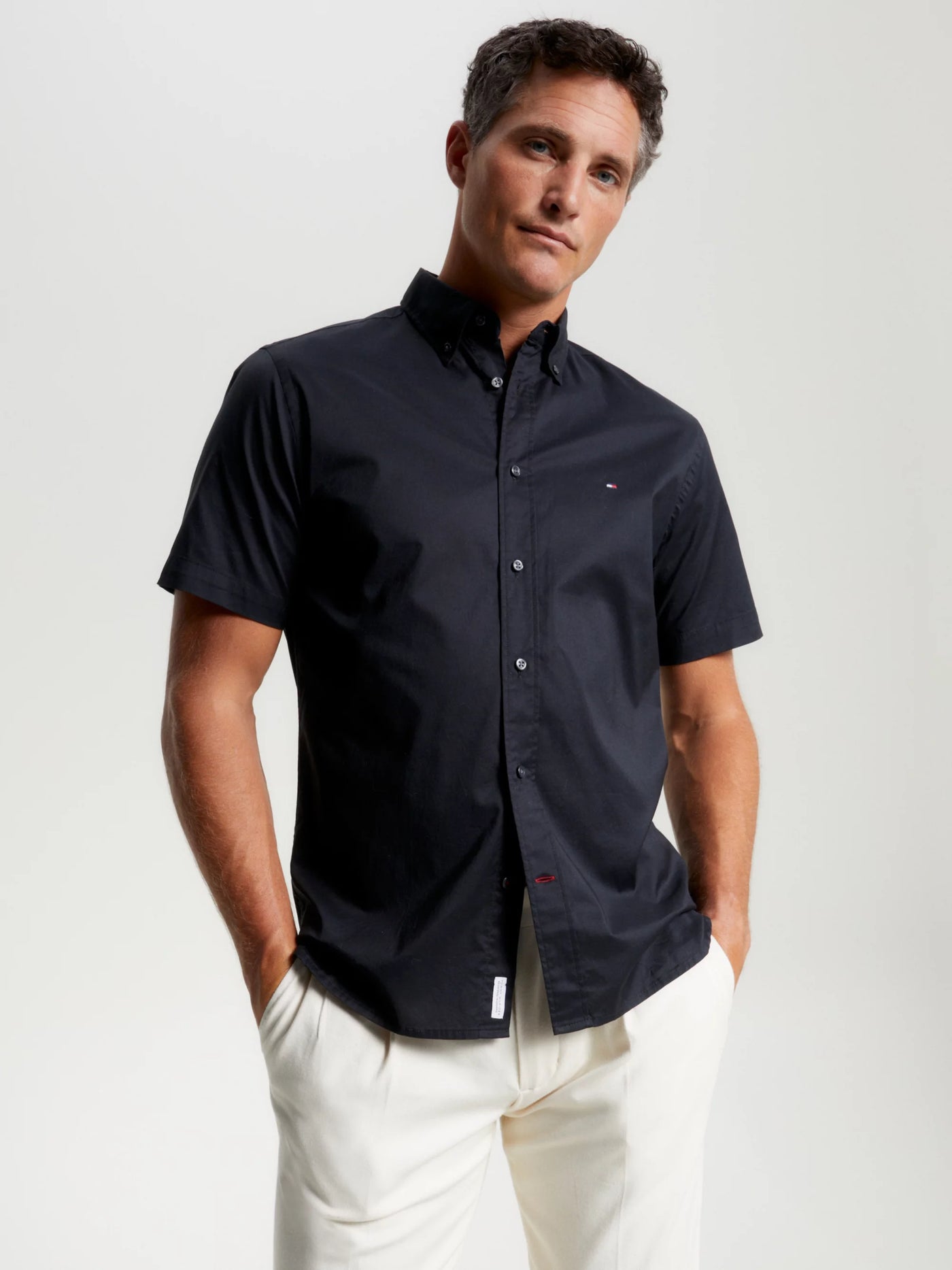 Tommy Hilfiger Camisa Flex Poplin Rf Shirt · imagen 1