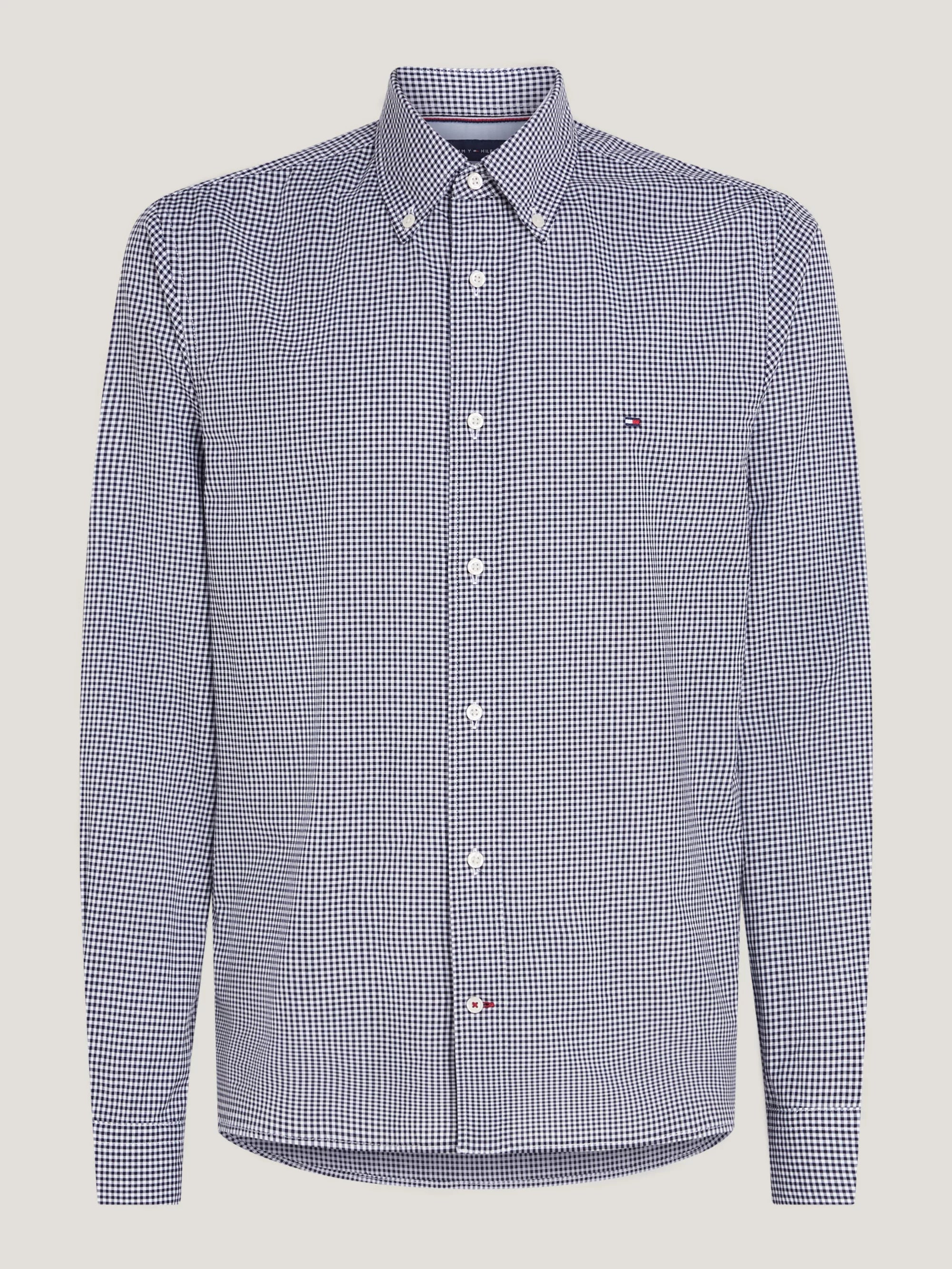 Camisas Tommy Hilfiger Hombre Nat. Soft Flex Gingham Rf Shirt · ref. camisas v2 · imagen 5
