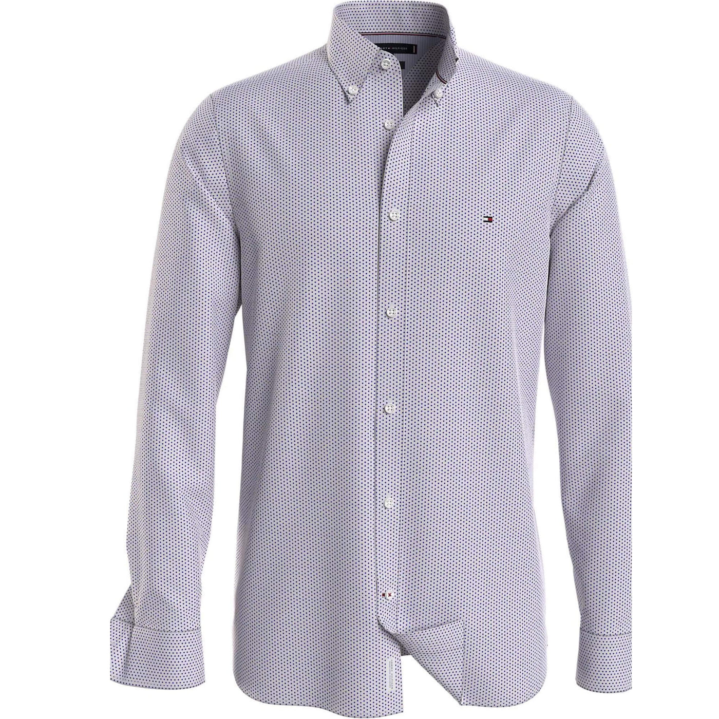 Camisas Tommy Hilfiger Hombre Oxford Polka Dot Prt Sf Shirt · imagen 1