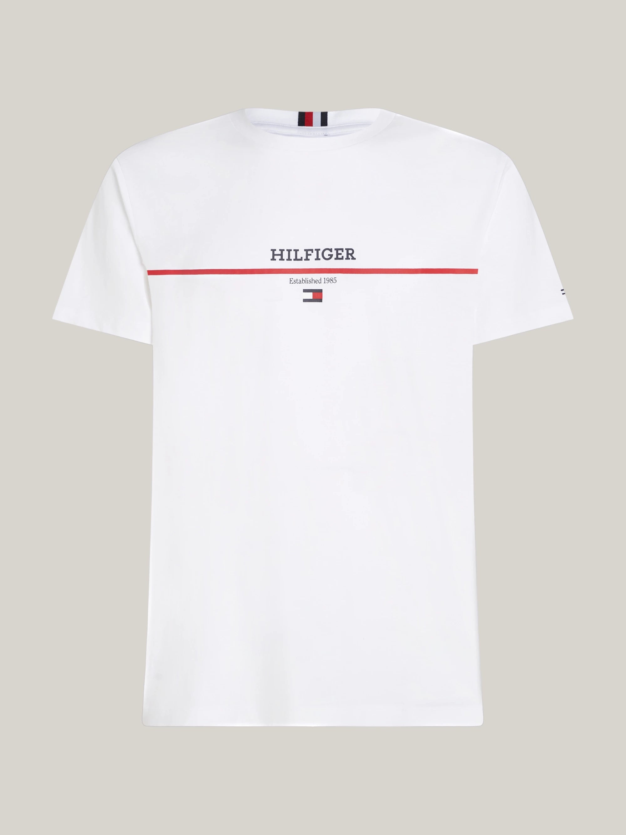 Camisetas Tommy Hilfiger Hombre Hilfiger Stripe Tee · imagen 5