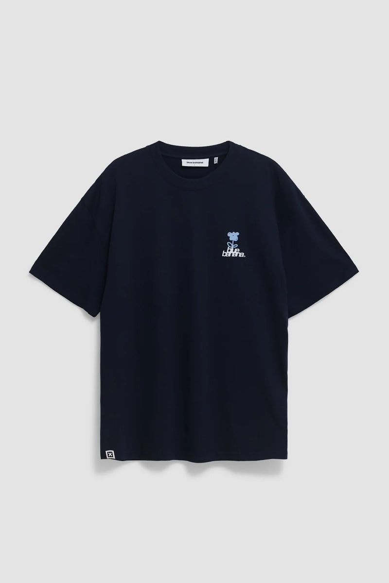 Camiseta Flower Azul Marino | Blue Banana