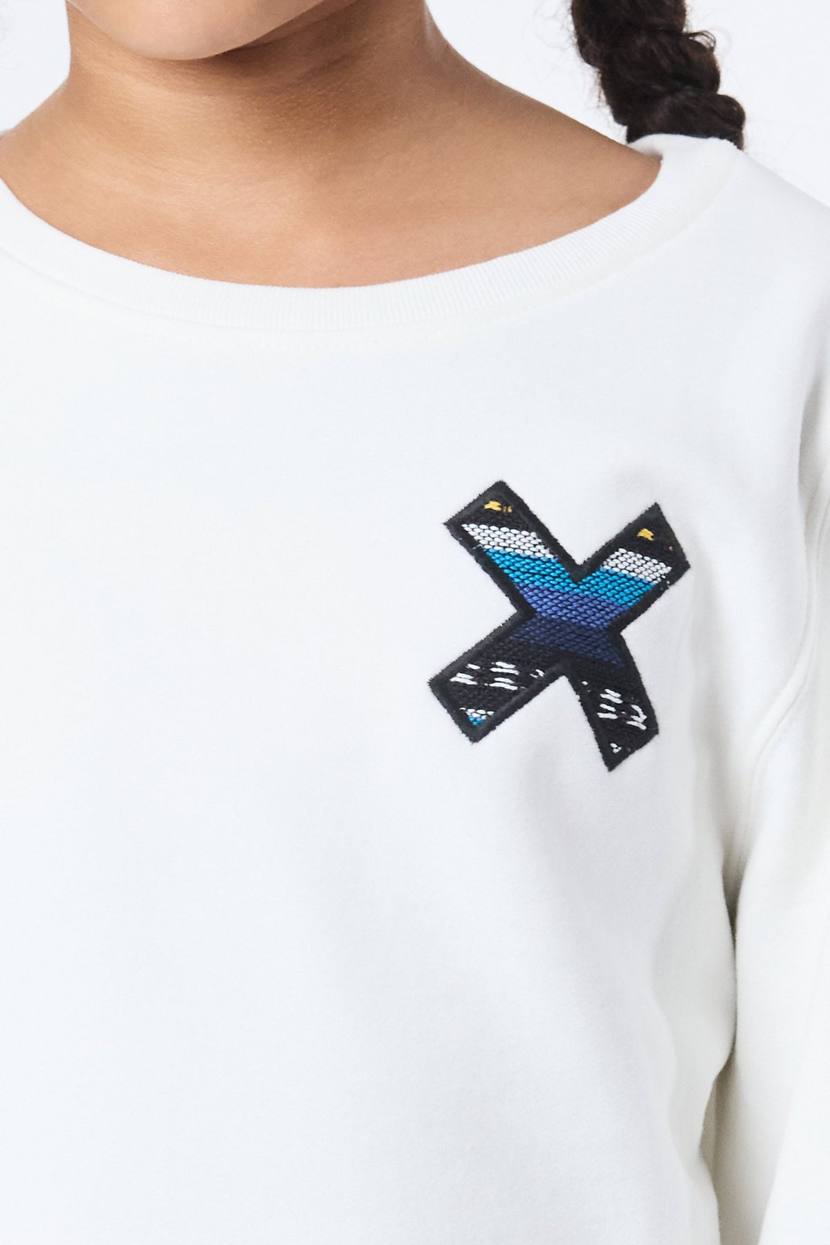 Sudadera Kids Classic Blanco Roto | Blue Banana · imagen 3