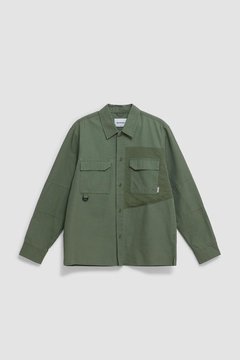 Sobrecamisa Tech Verde Oliva | Blue Banana