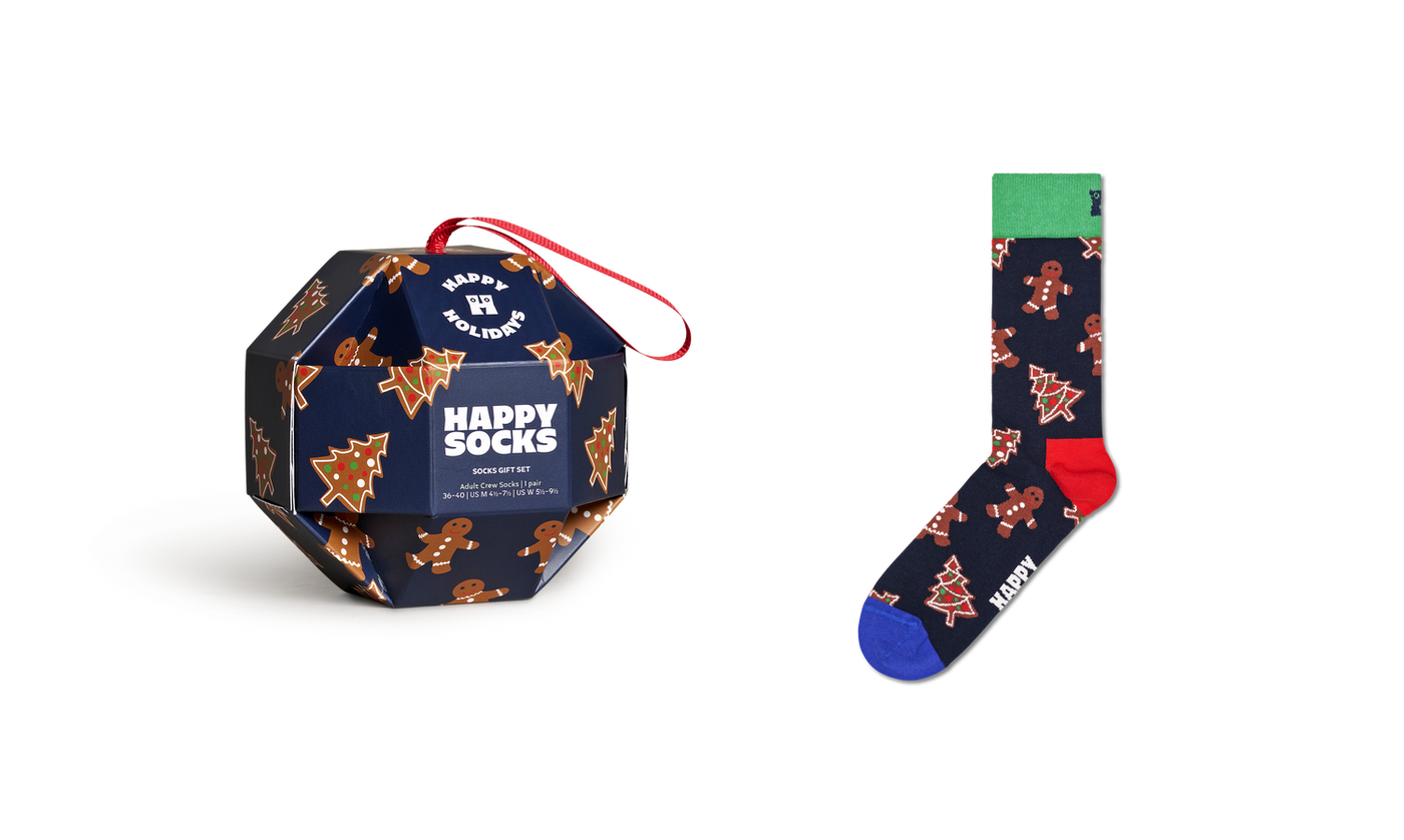 Calcetines Happy Socks Hombre Gingerbread Cookies Gift Box · imagen 2