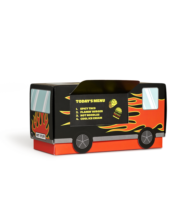 Calcetines Happy Socks Hombre Pack 4 Food And Truck