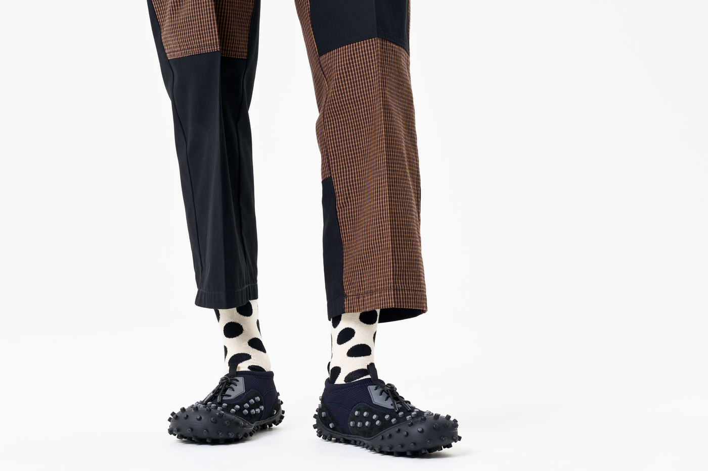 Calcetines Big Dot Sock | Happy Socks · Negro Blanco · imagen 2