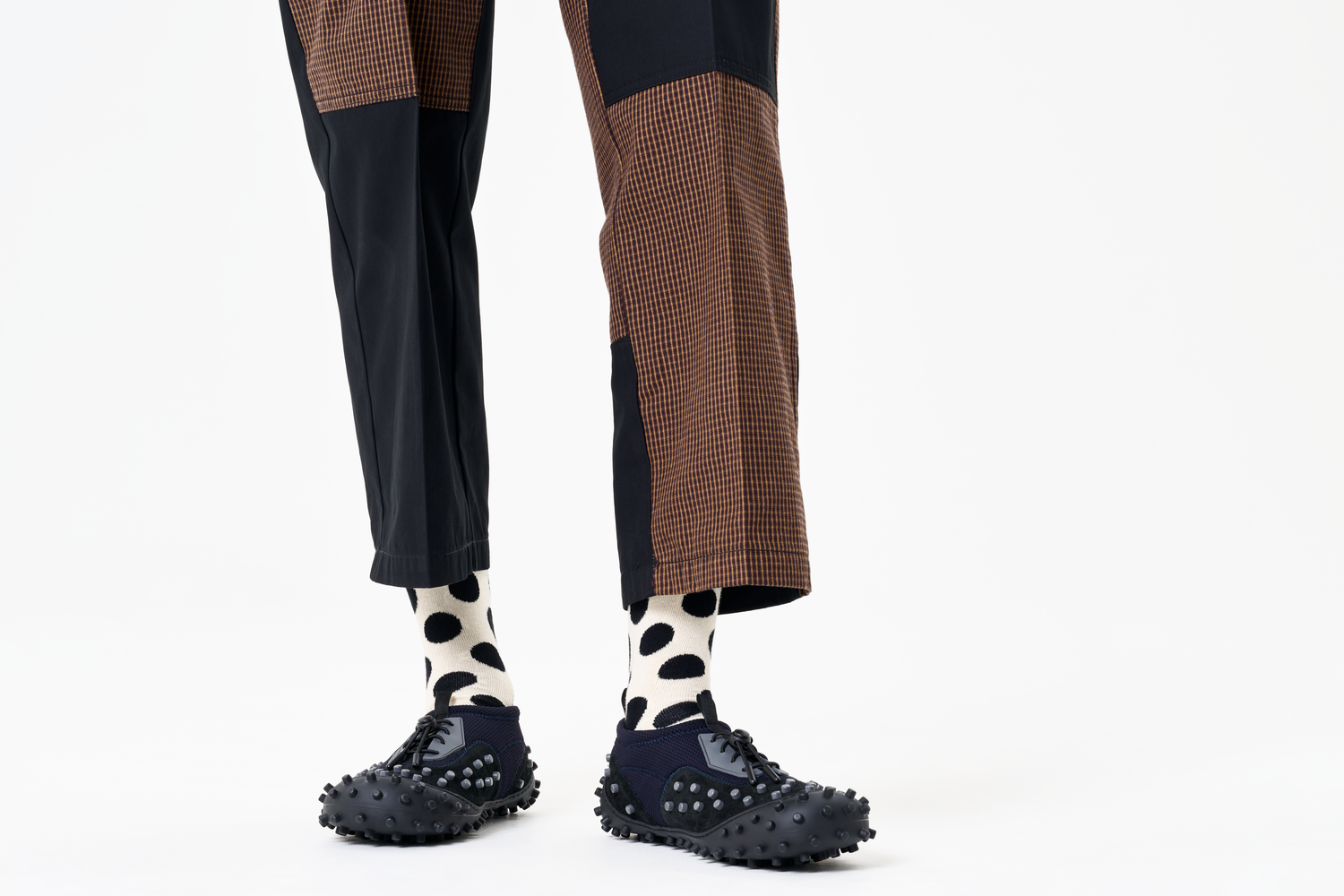 Calcetines Big Dot Sock | Happy Socks · Negro Blanco · imagen 2