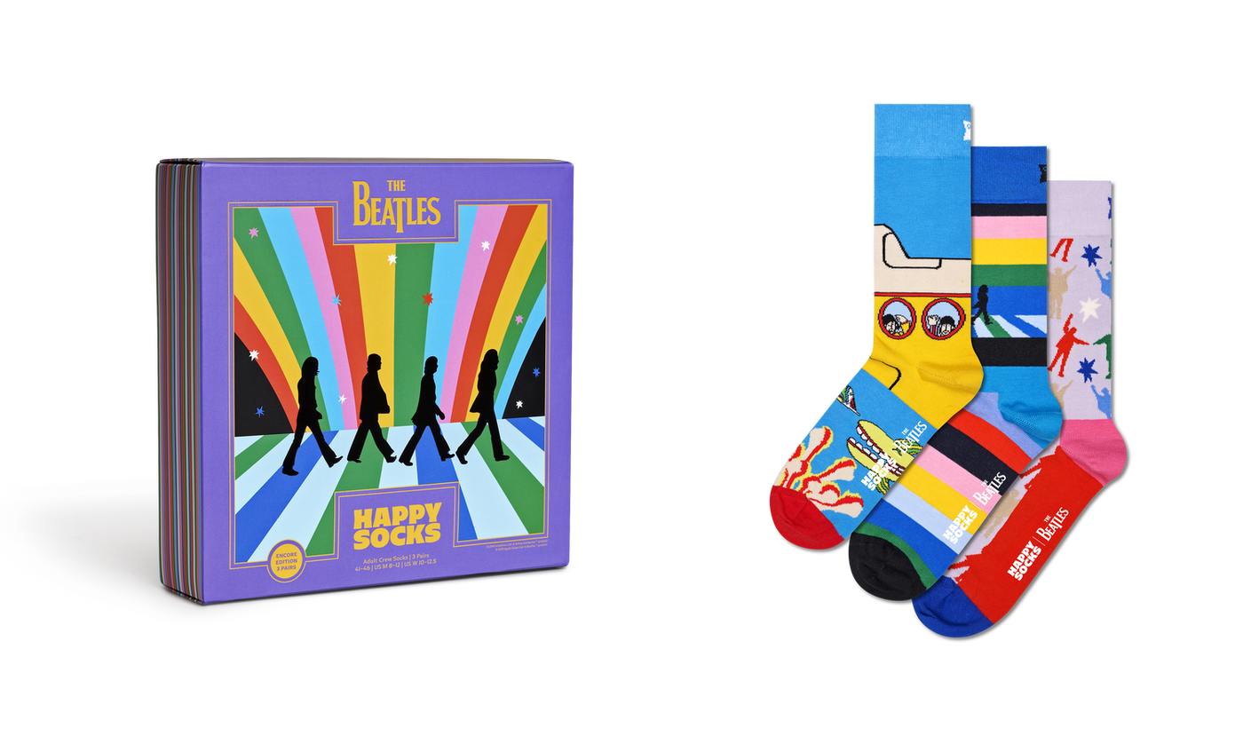 Calcetines Happy Socks Hombre Beatles Pack 3 · imagen 2