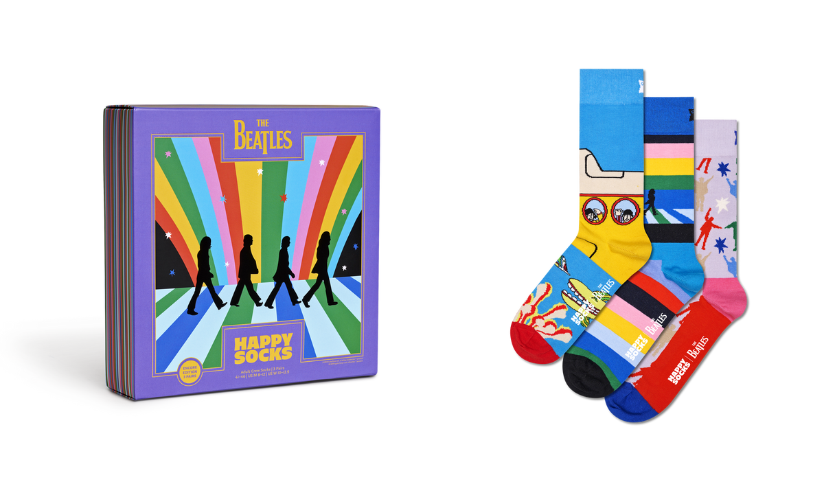 Calcetines Happy Socks Hombre Beatles Pack 3 · imagen 2