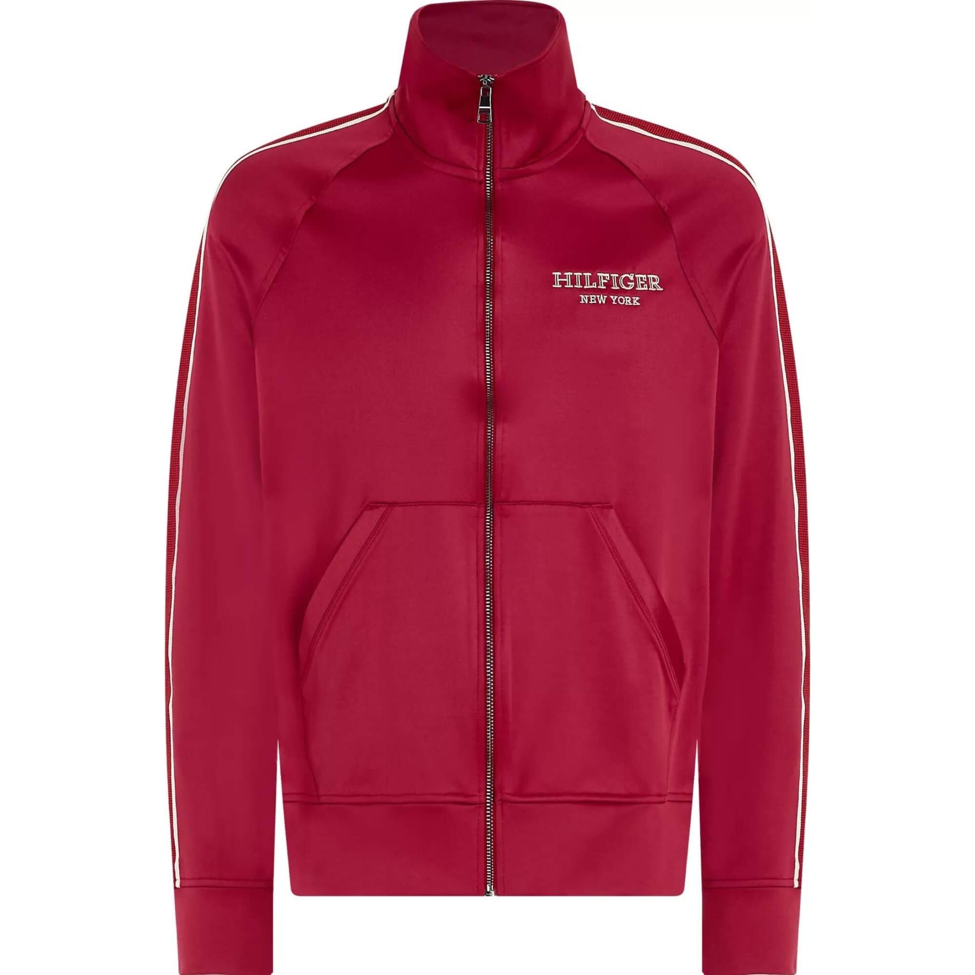 Tommy Hilfiger Sudadera Monotype Track Zip Through · Rojo · imagen 1